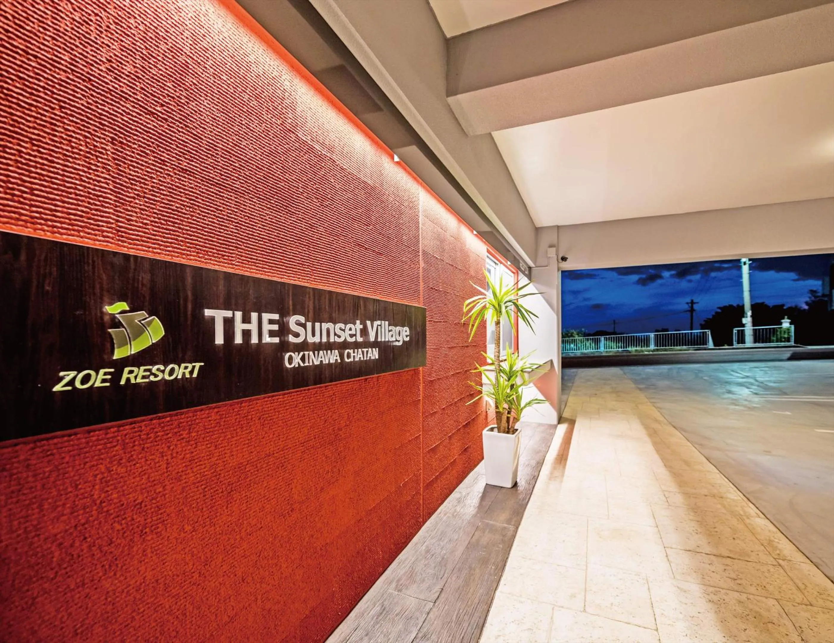 Property building in Zoe Resort The Sunset Village Okinawa Chatan