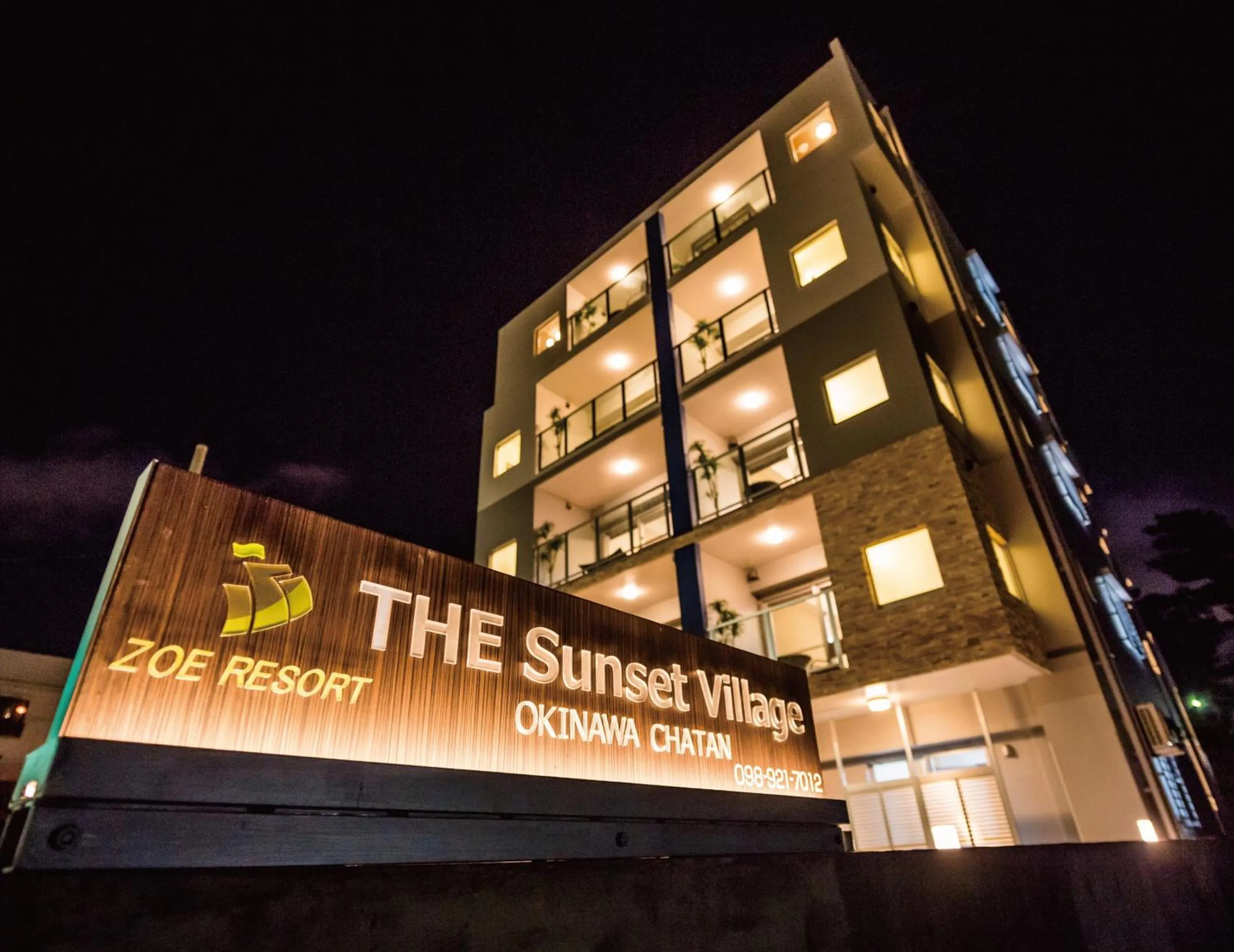 Property building in Zoe Resort The Sunset Village Okinawa Chatan