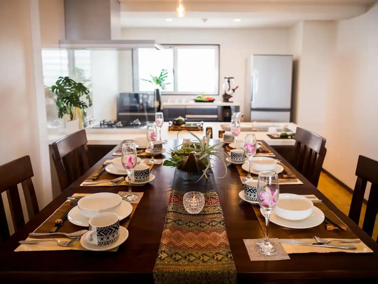 Dining area in Zoe Resort The Sunset Village Okinawa Chatan