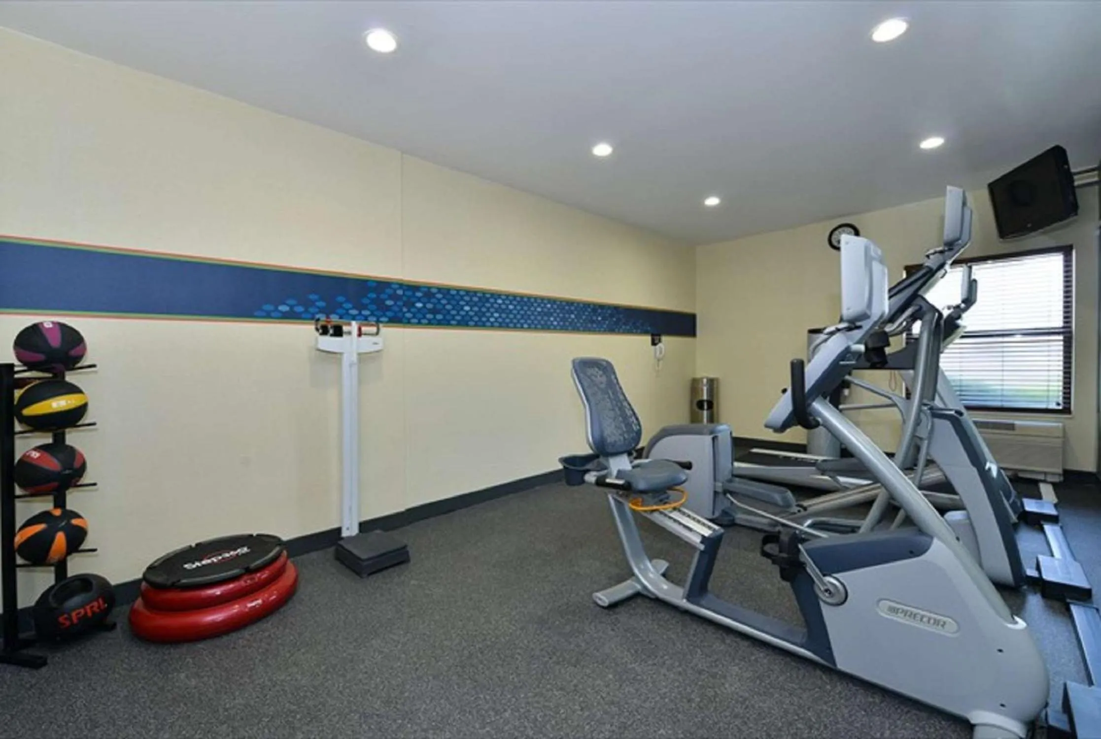 Fitness centre/facilities in Hampton Inn Sturgis