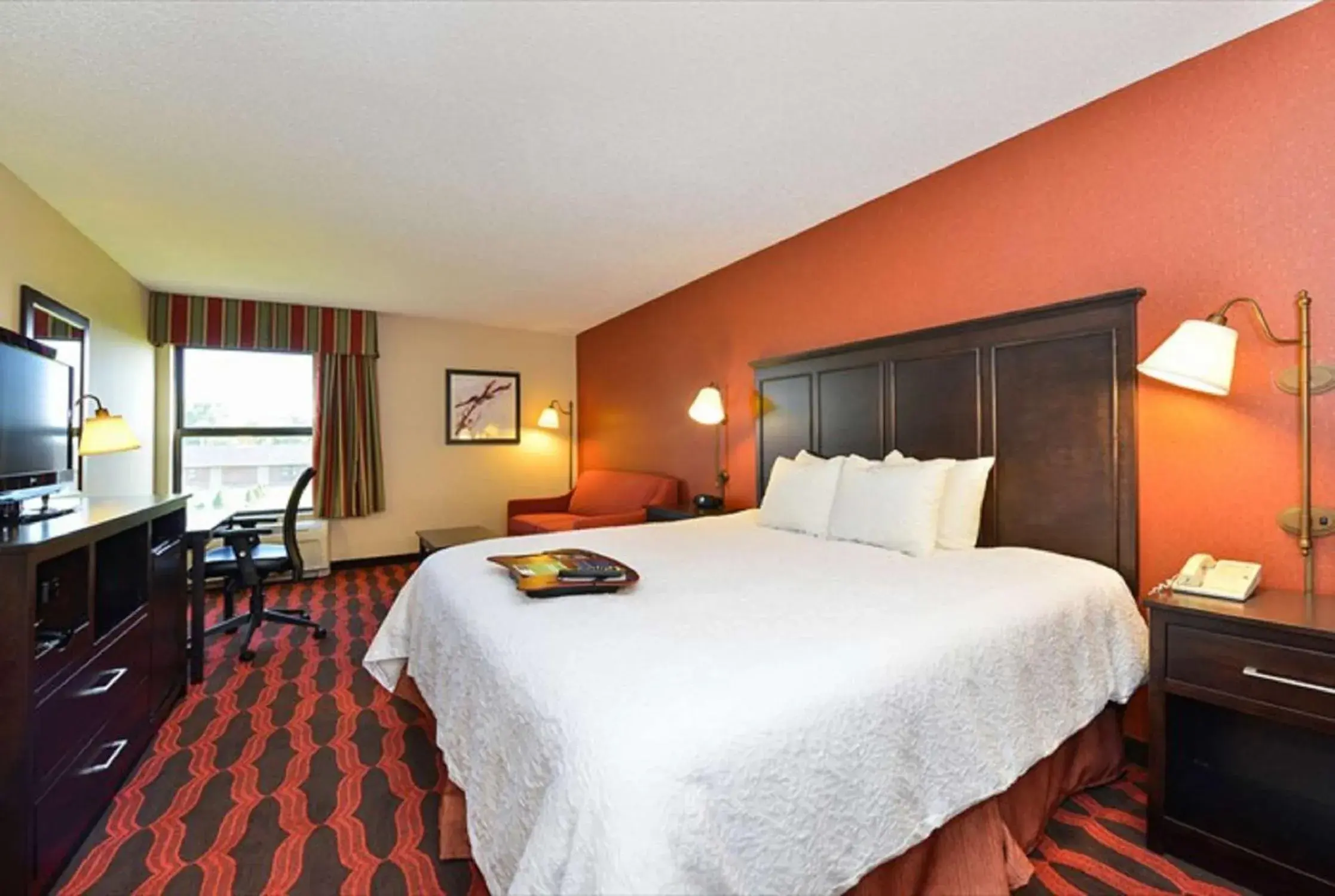 Bed in Hampton Inn Sturgis Bed in Hampton Inn Sturgis