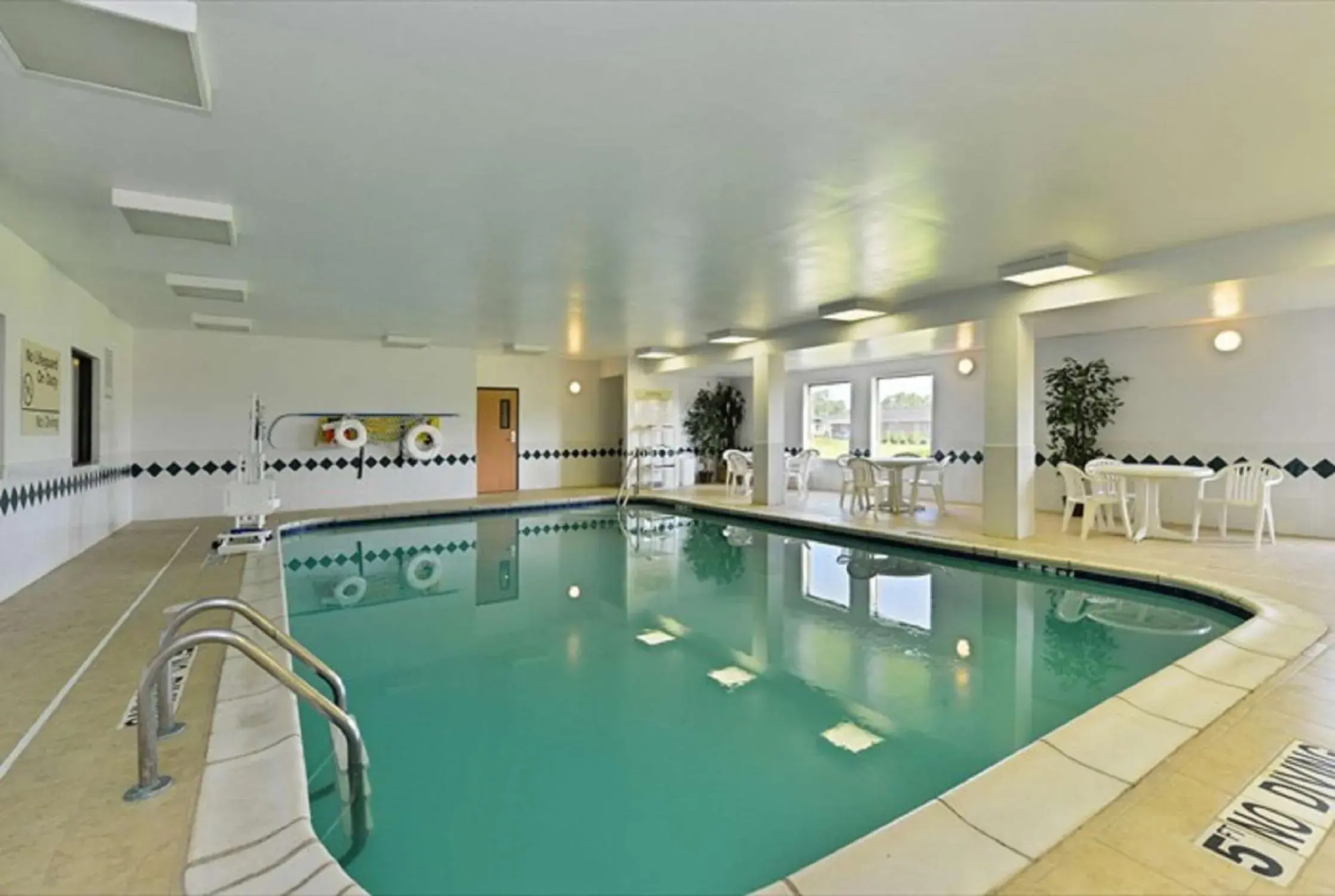 Pool view in Hampton Inn Sturgis Pool view in Hampton Inn Sturgis