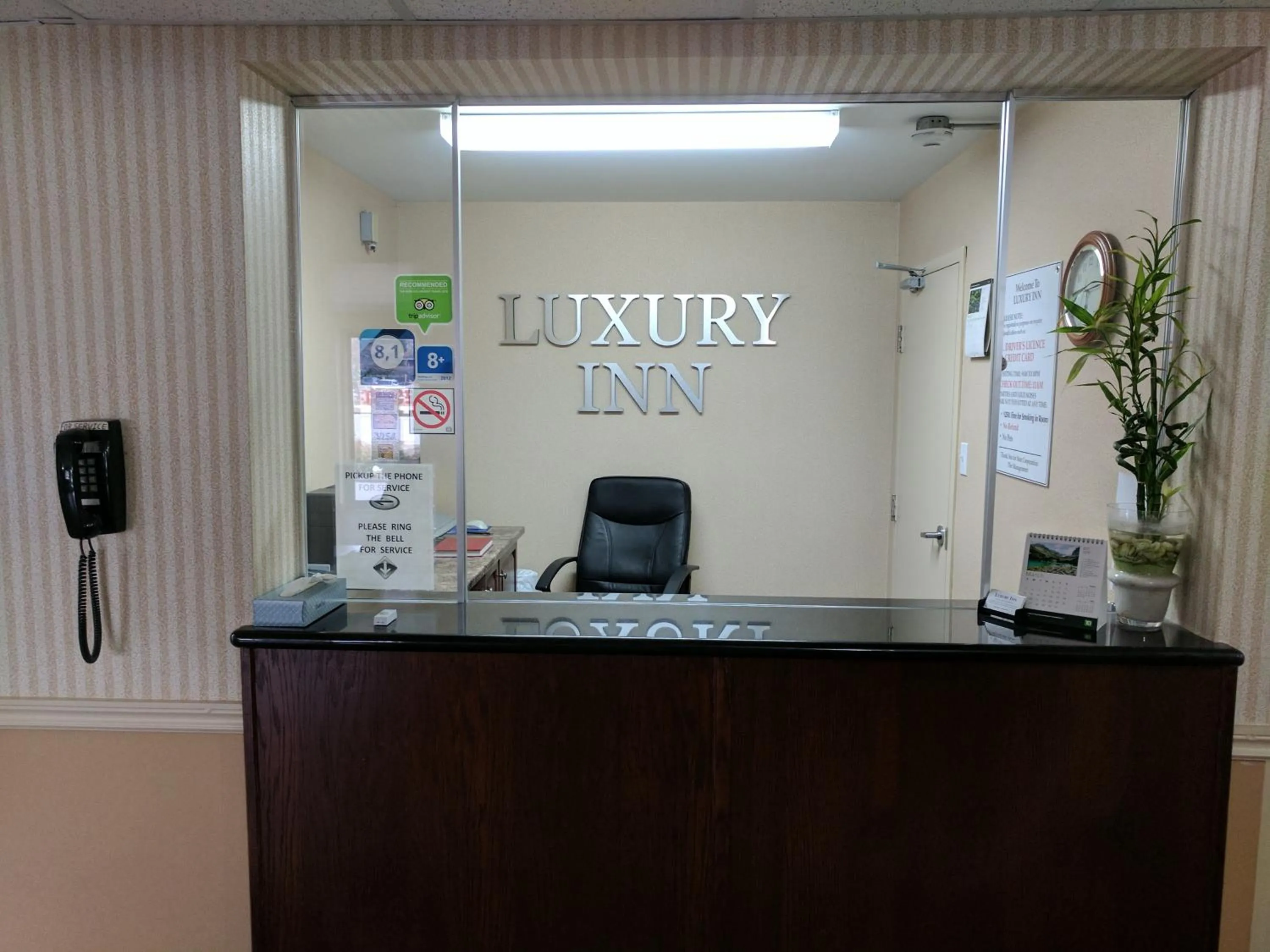 Lobby or reception in Luxury Inn