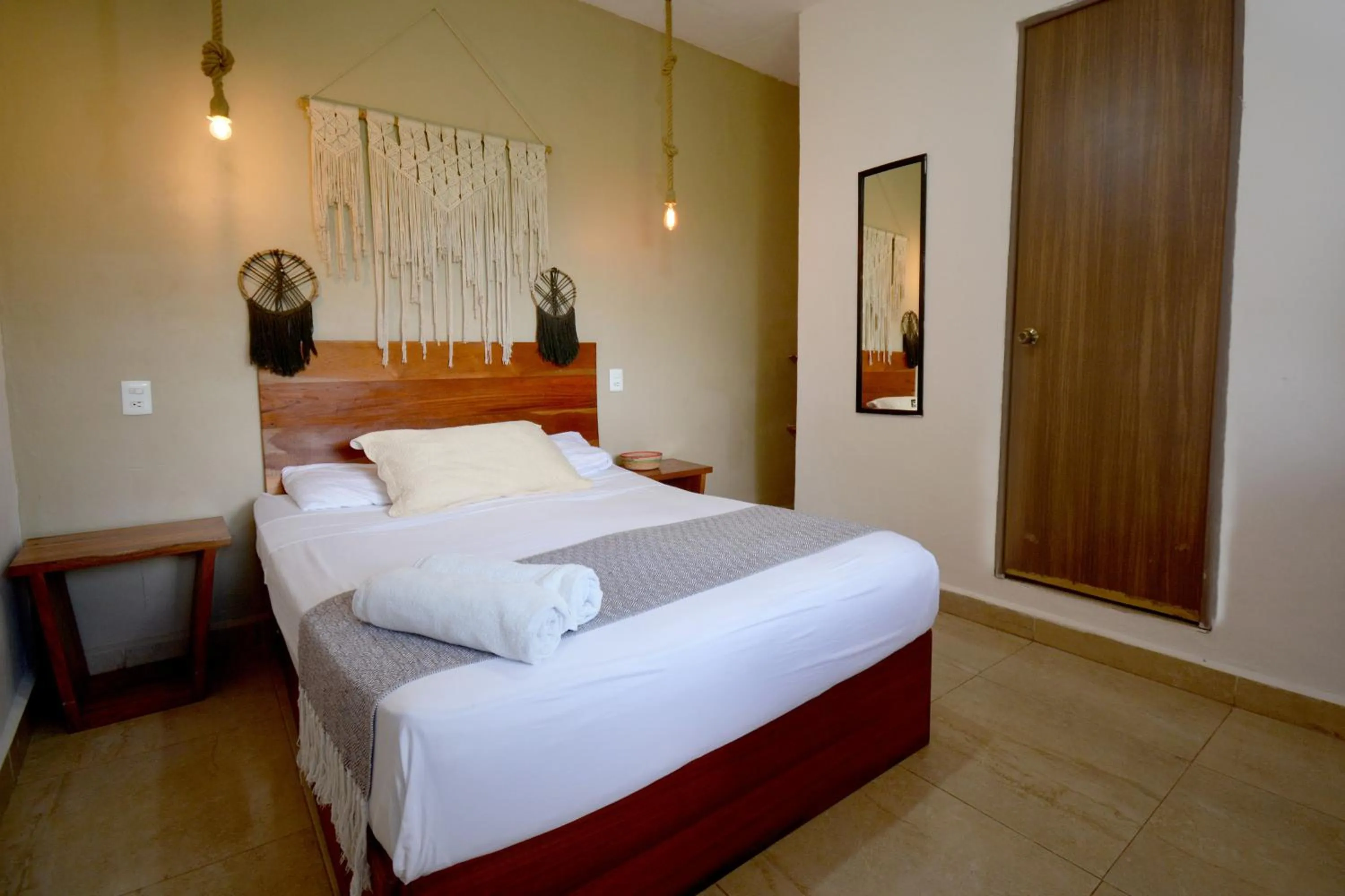 Bed in Casa Delia Hotel Downtown