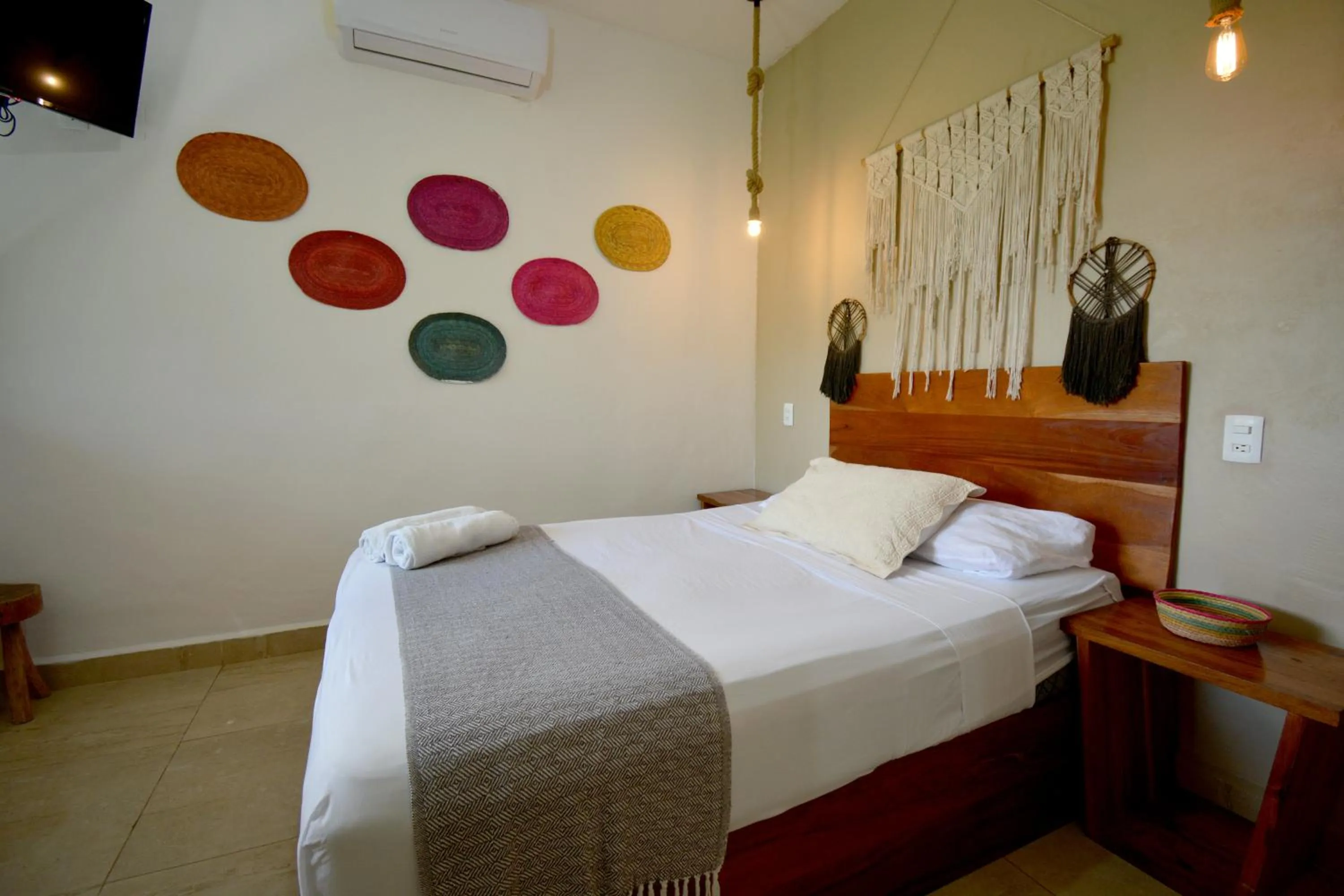 Bed in Casa Delia Hotel Downtown