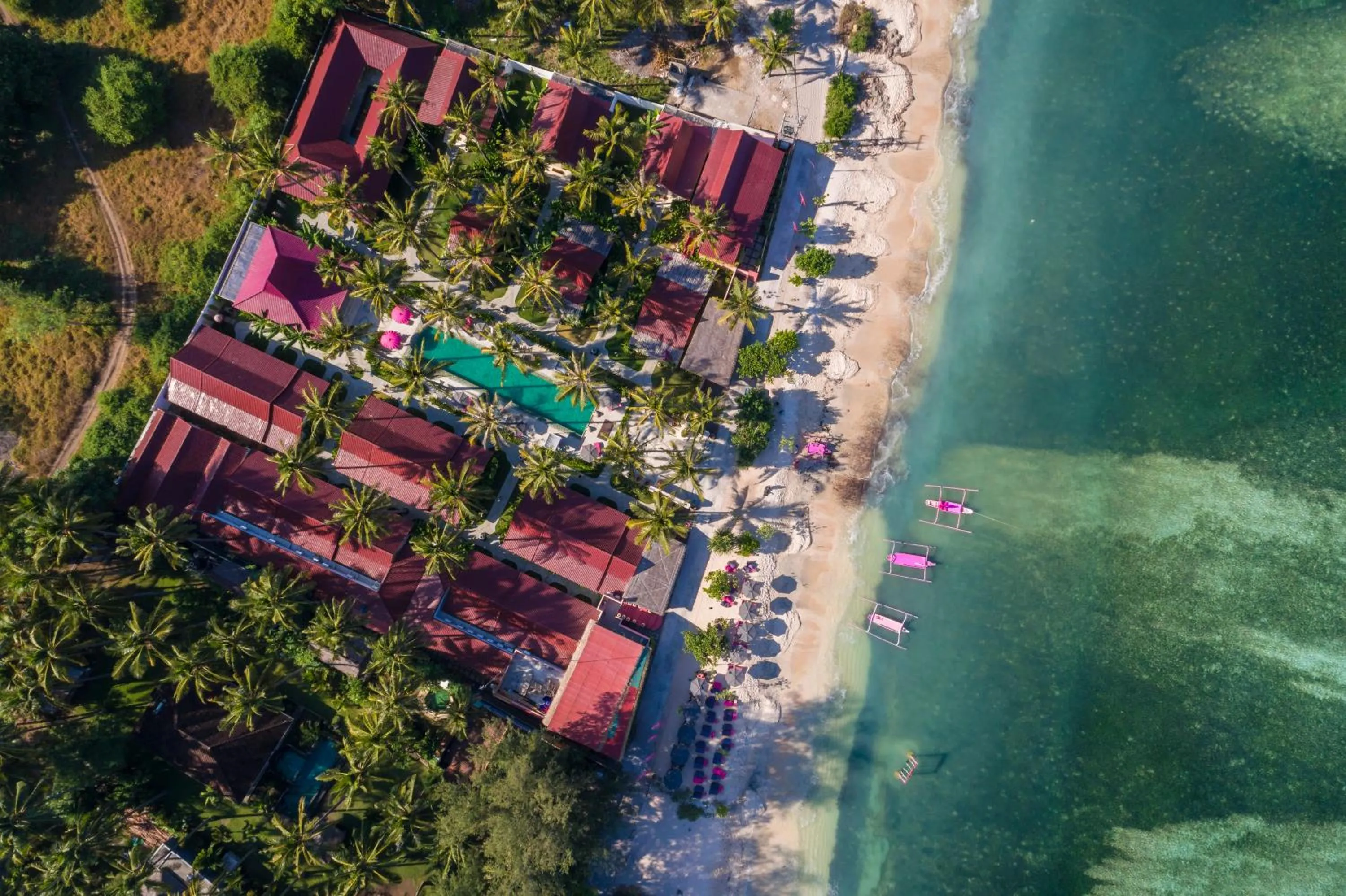 Day in PinkCoco Gili Air - Constant Surprises & for Cool Adults Only