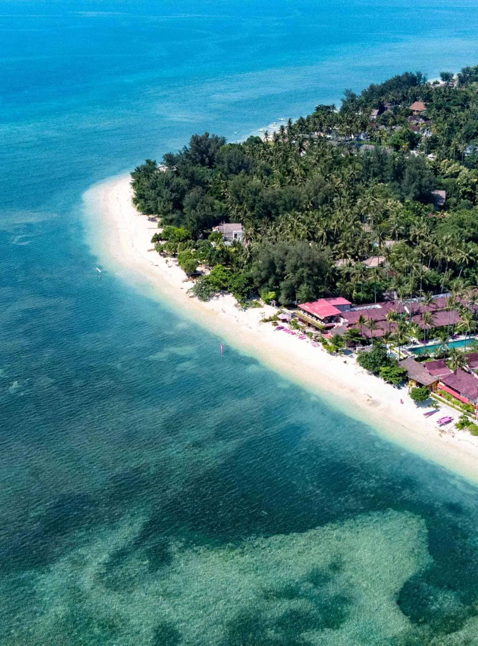 Sea view in PinkCoco Gili Air - Constant Surprises & for Cool Adults Only