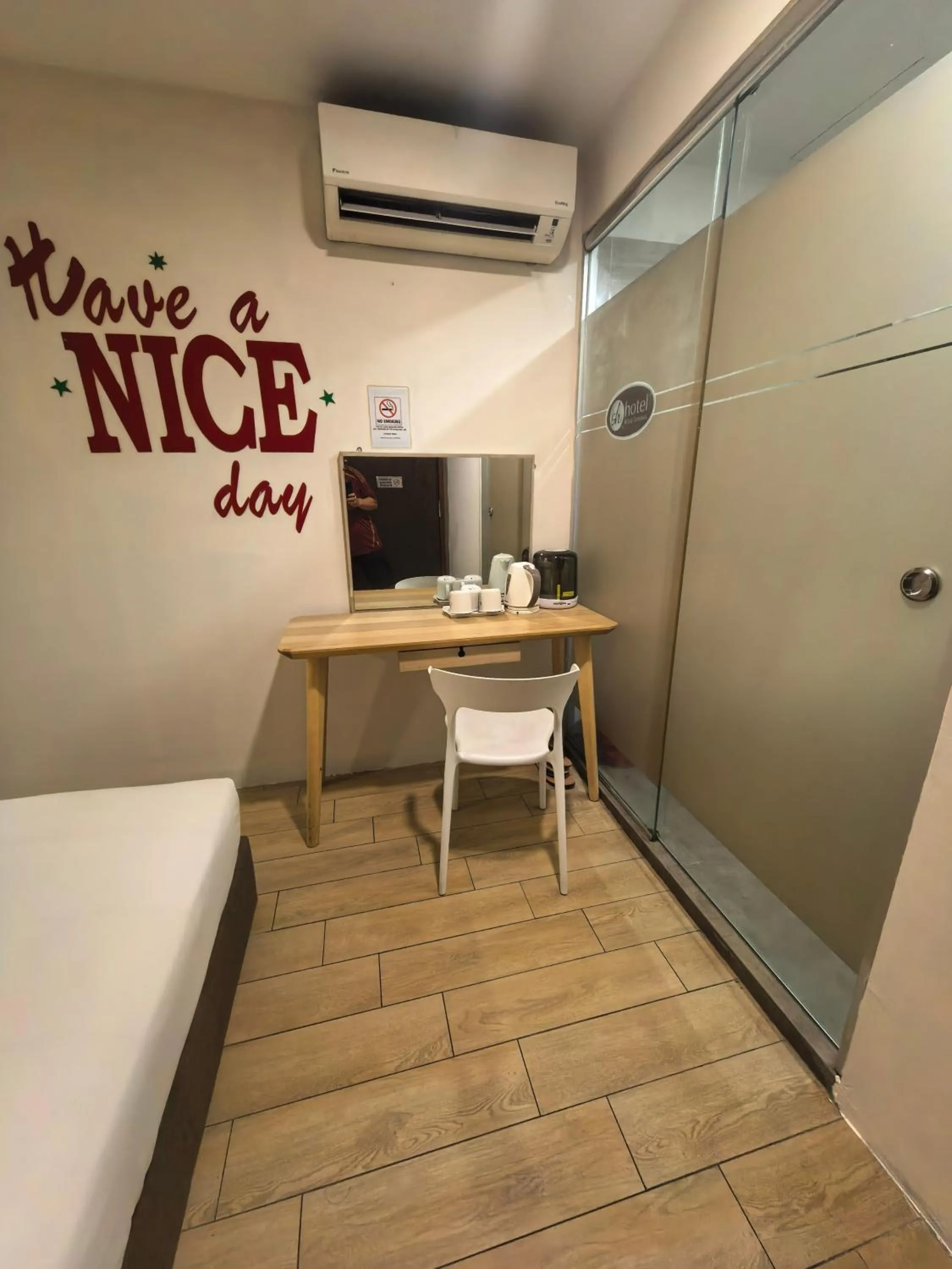 View (from property/room), Bed in SH Hotel Kota Damansara