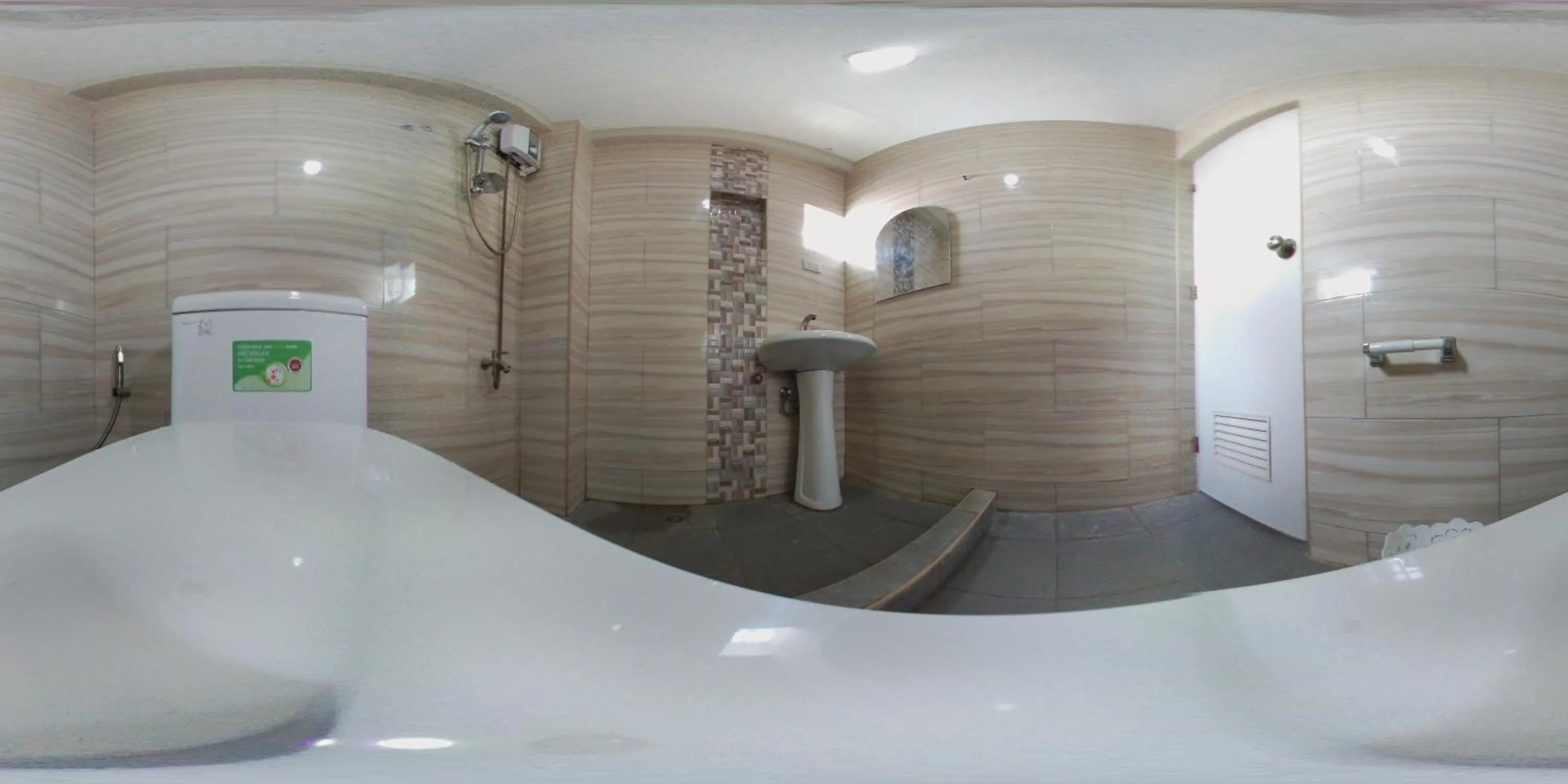 Bathroom in Beinte Singko de Marso Apartments