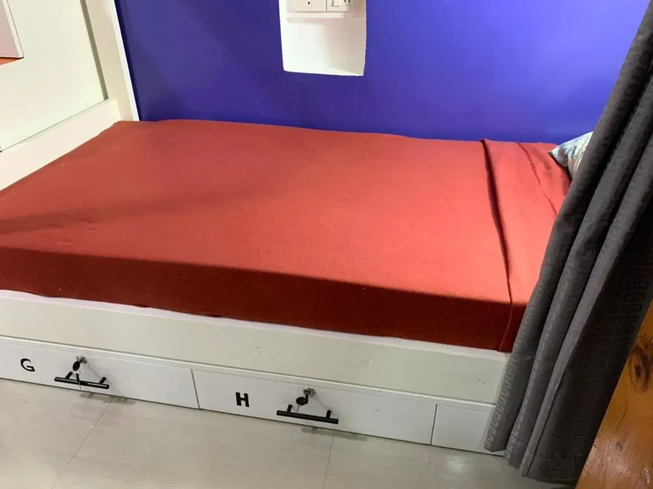 Bed in Beinte Singko de Marso Apartments Bed in Beinte Singko de Marso Apartments