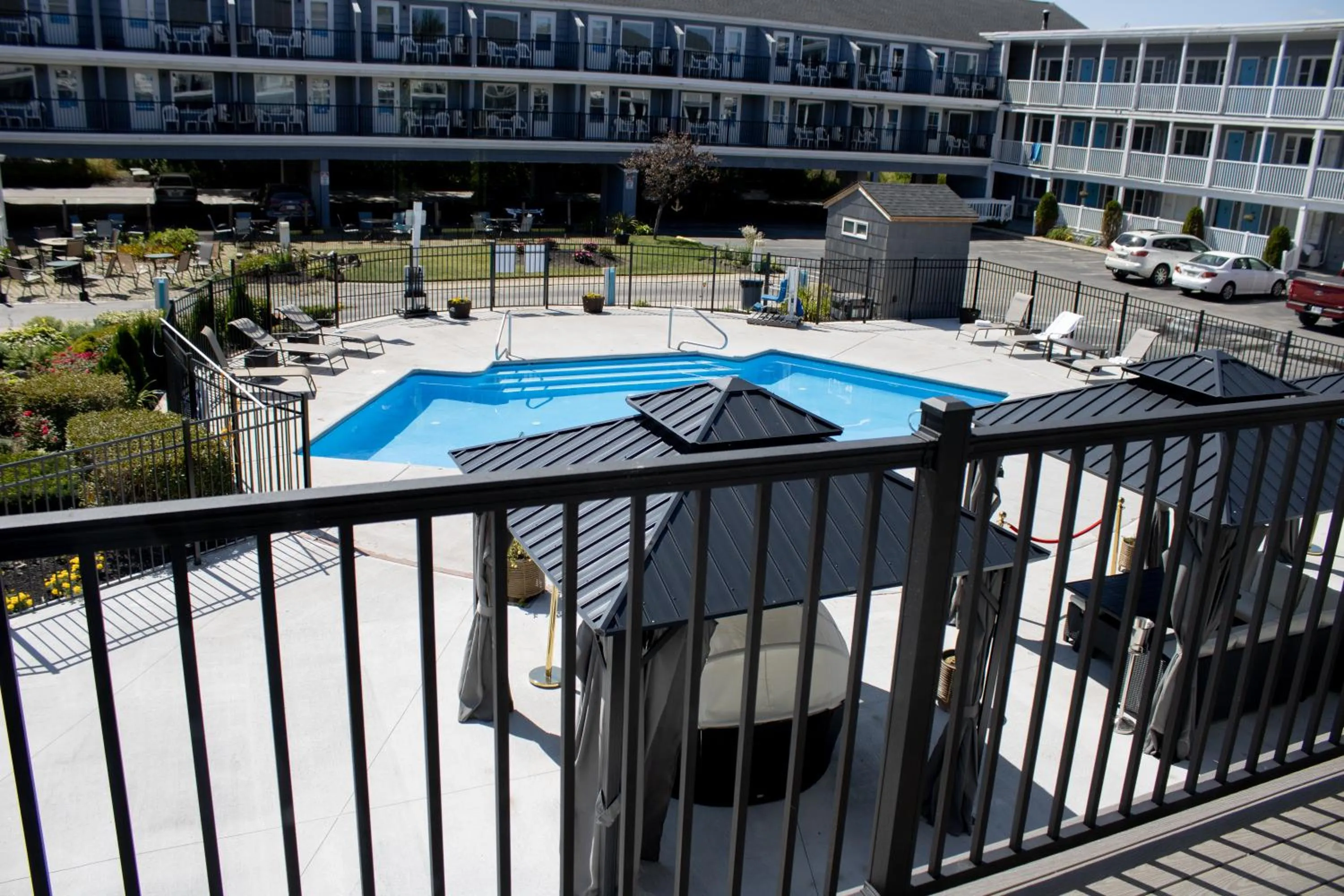 Swimming pool in The Grand Beach Inn