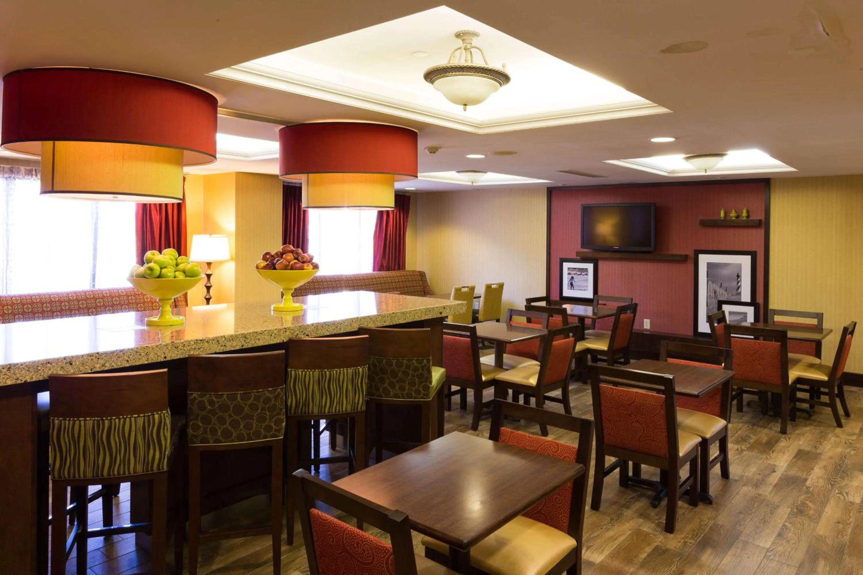 Lobby or reception in Hampton Inn Washington