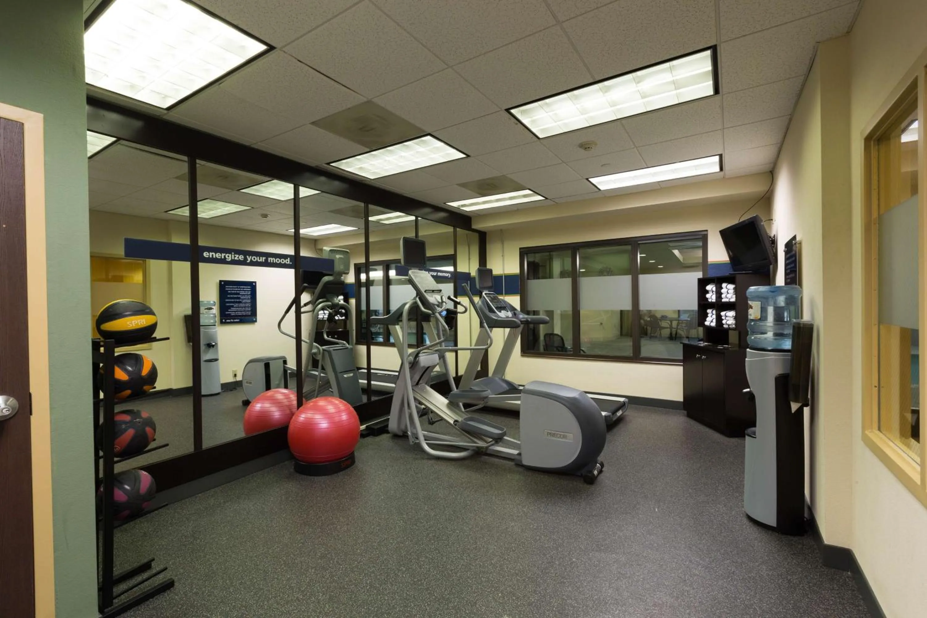 Fitness centre/facilities in Hampton Inn Washington