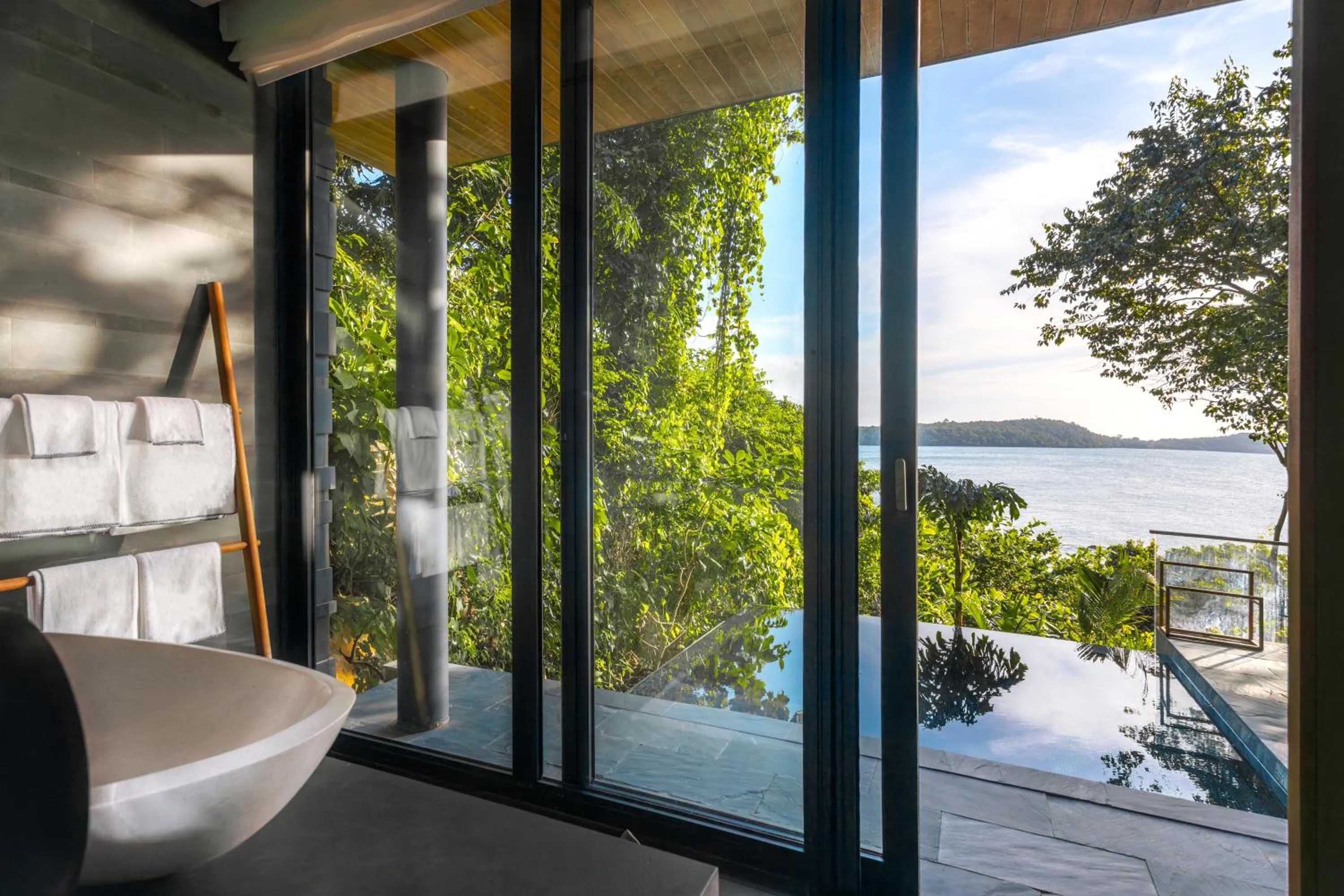 Bathroom in Six Senses Krabey Island