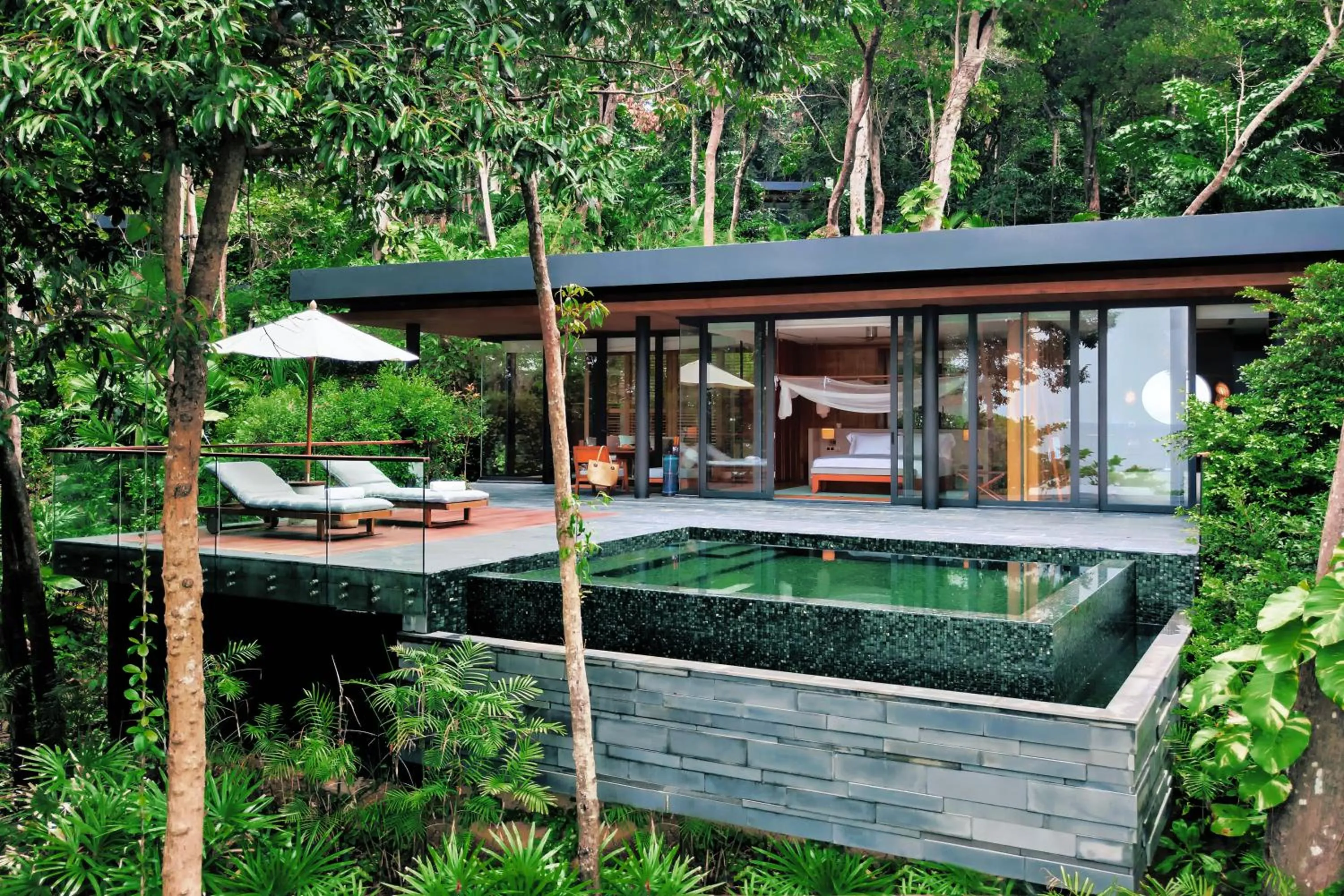 Property building in Six Senses Krabey Island