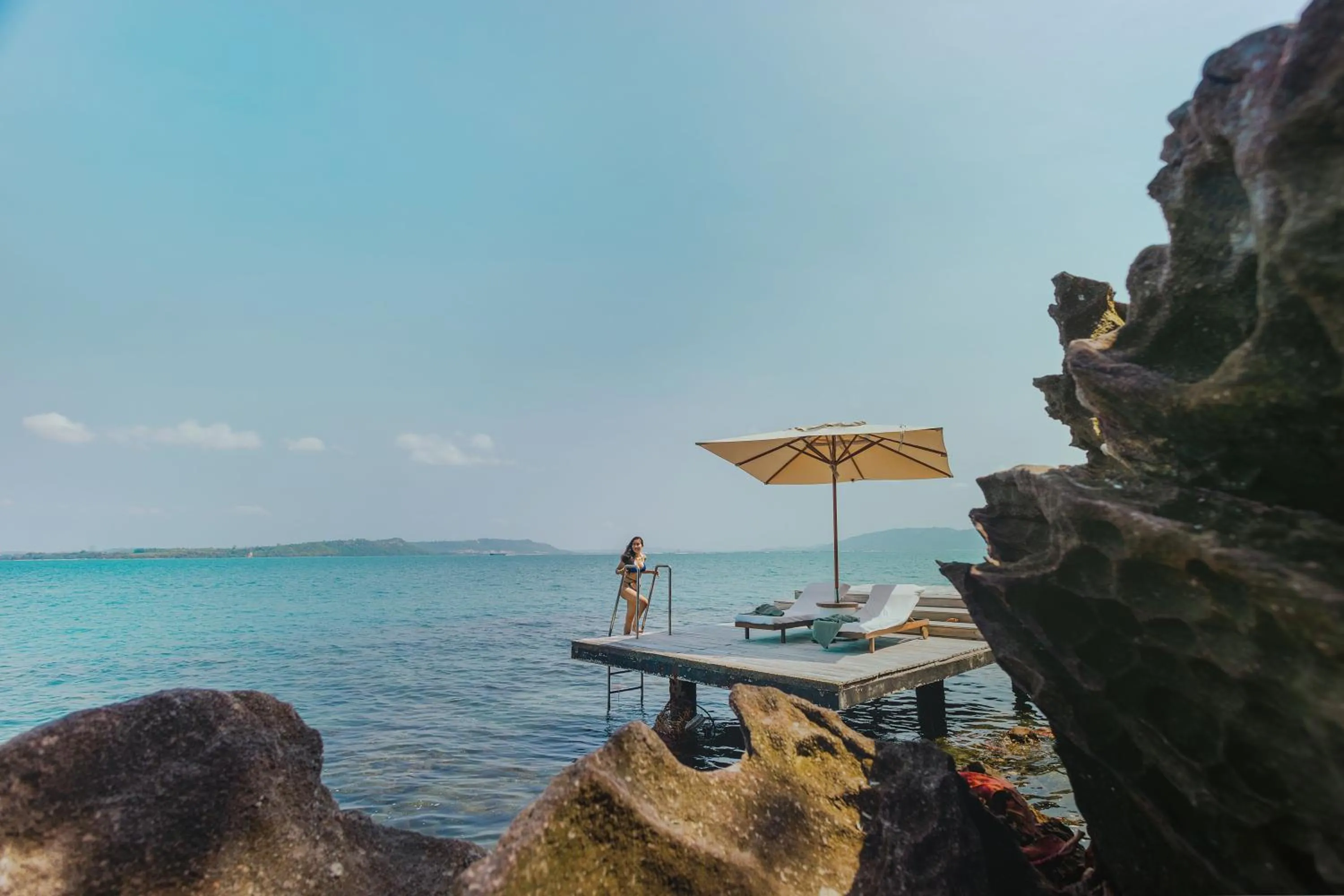 View (from property/room) in Six Senses Krabey Island