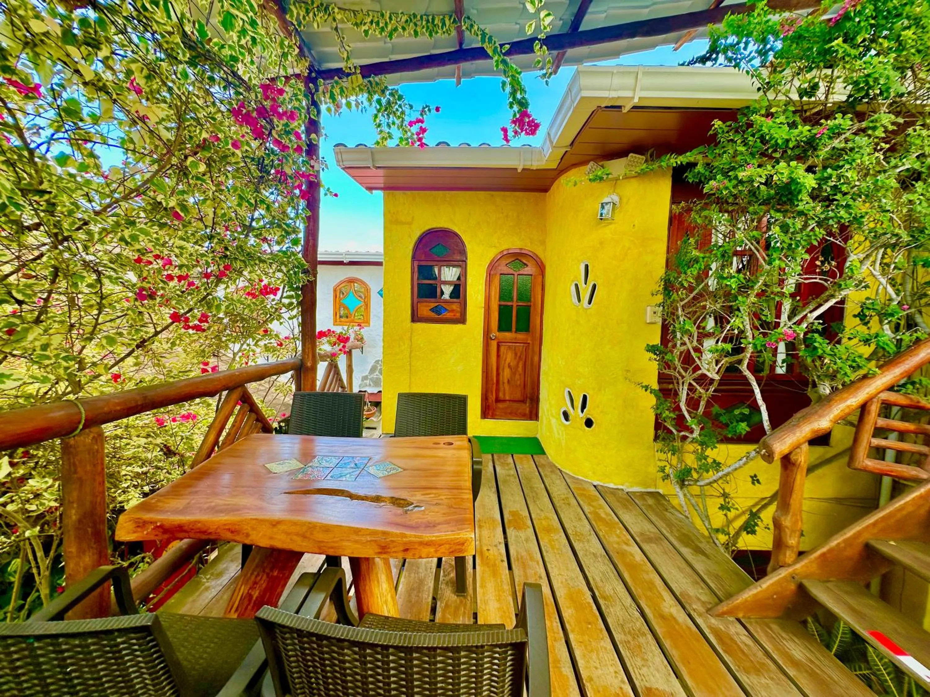 Balcony/Terrace in Casa del Lago Lodging House