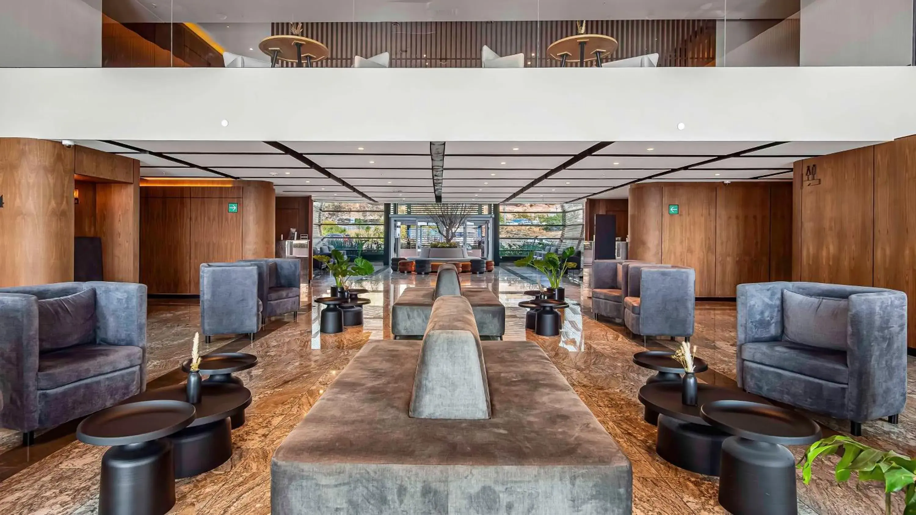 Lobby or reception in Hilton Queretaro Lobby or reception in Hilton Queretaro