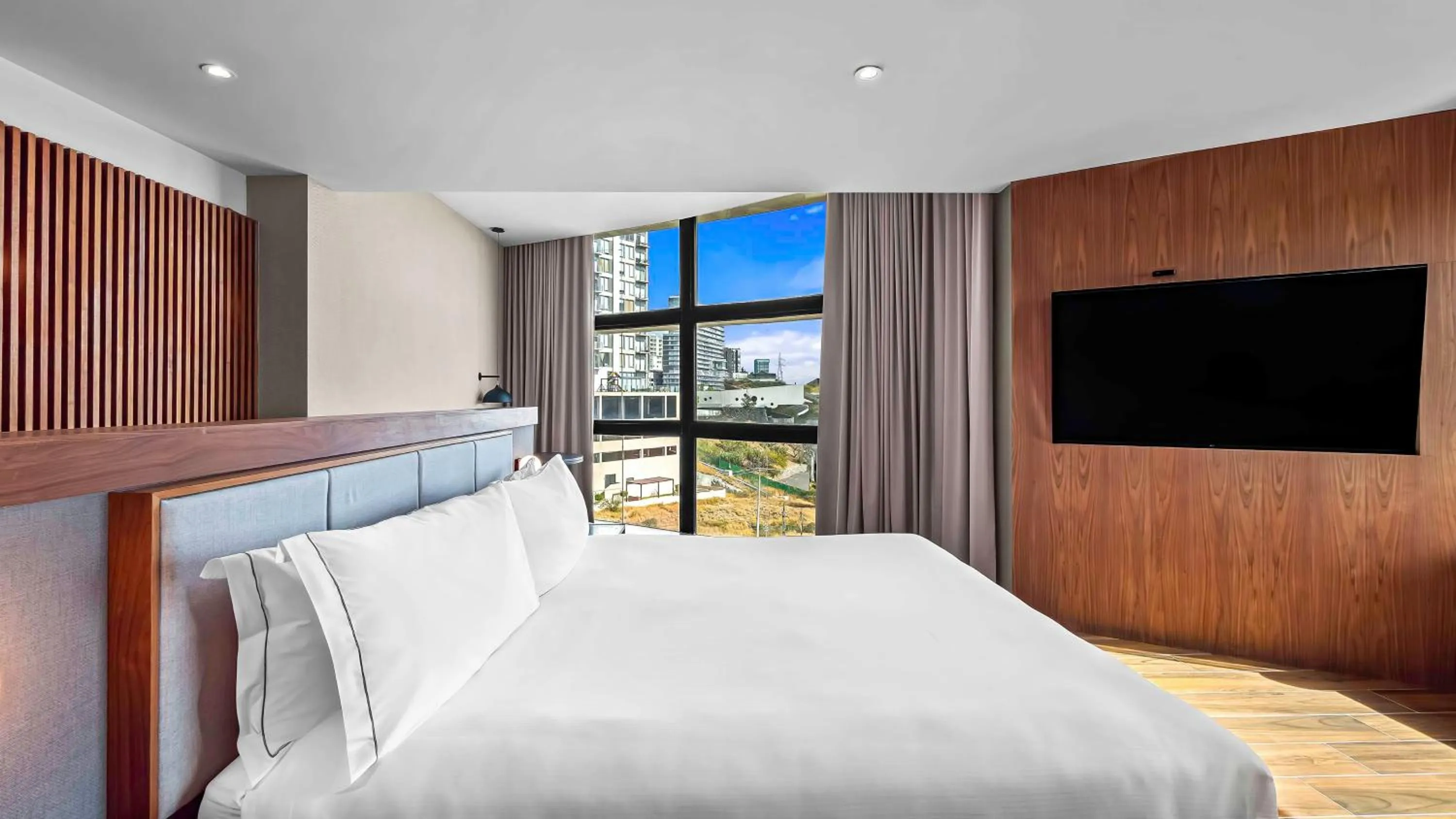 Bed in Hilton Queretaro