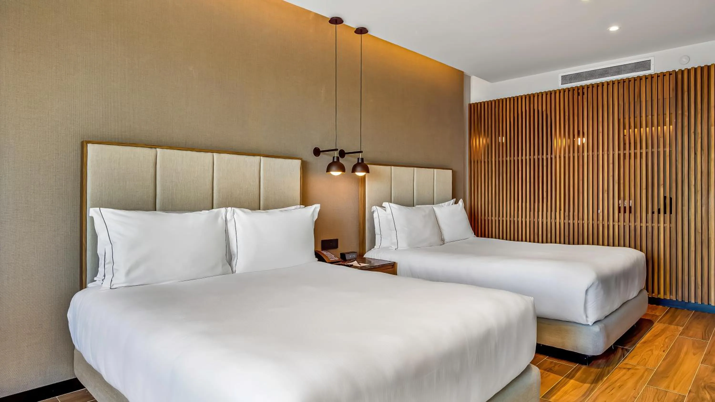 Bed in Hilton Queretaro