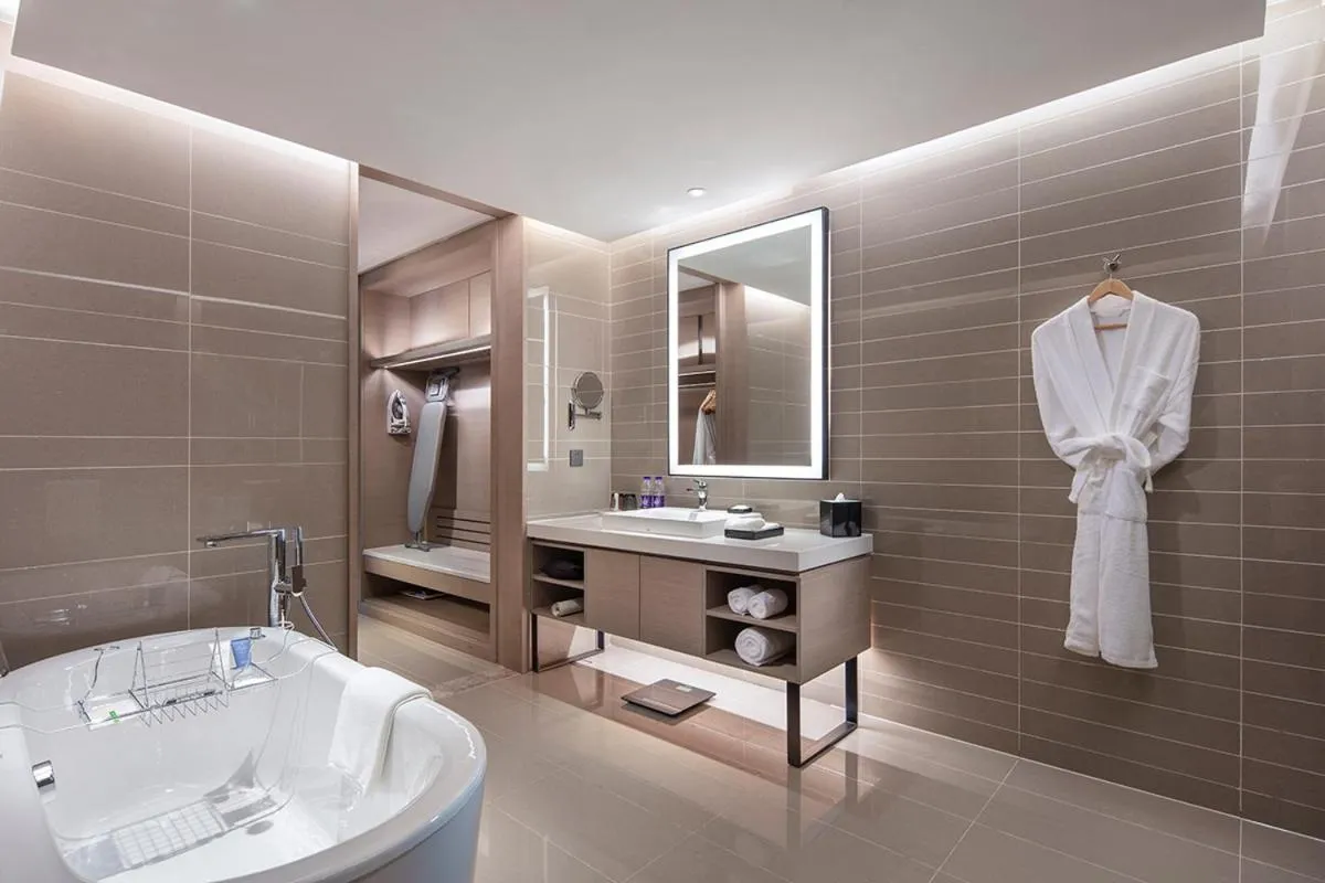 Bathroom in Holiday Inn Tianjin Wuqing by IHG
