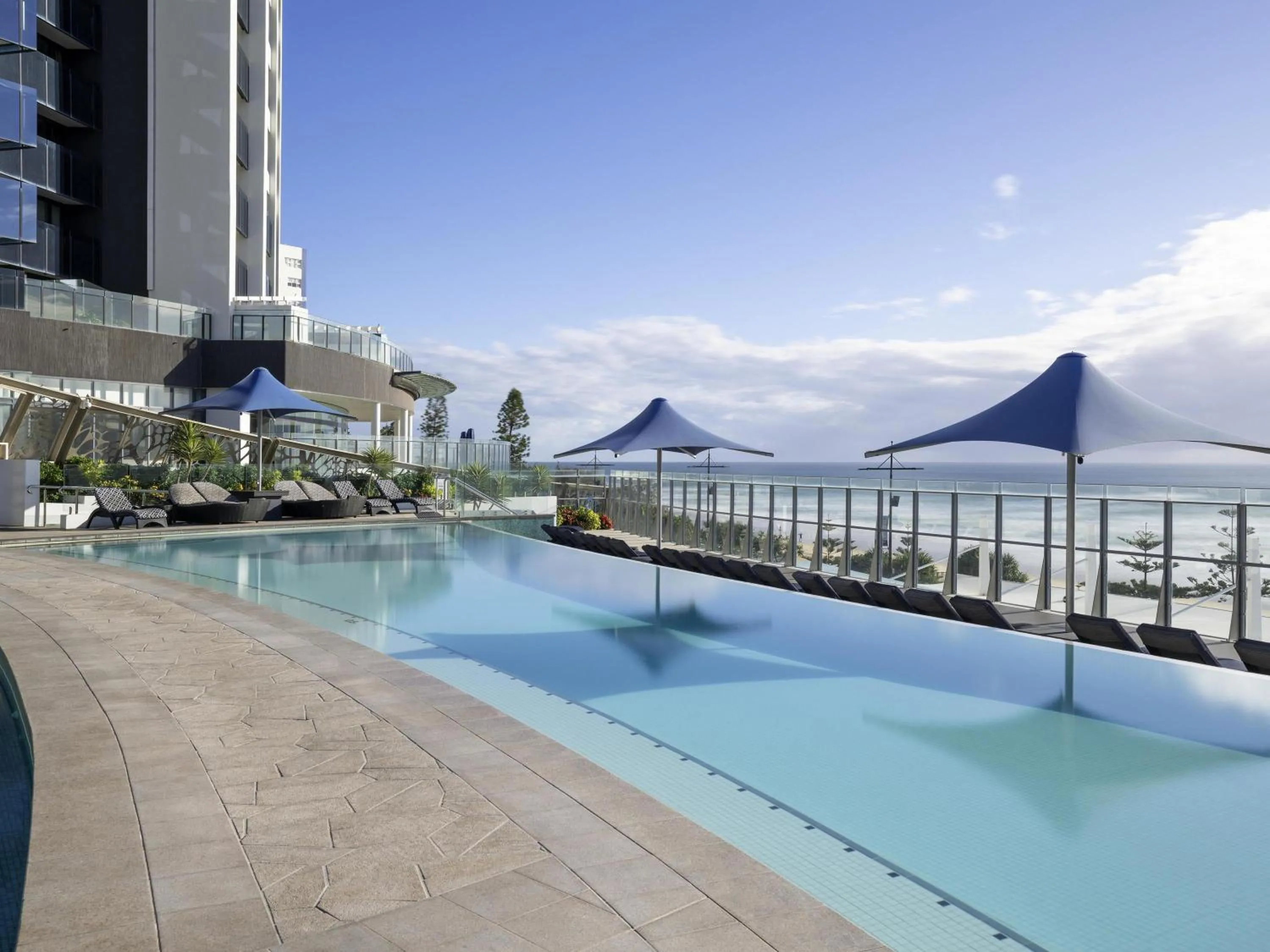 Pool view in Peppers Soul Surfers Paradise