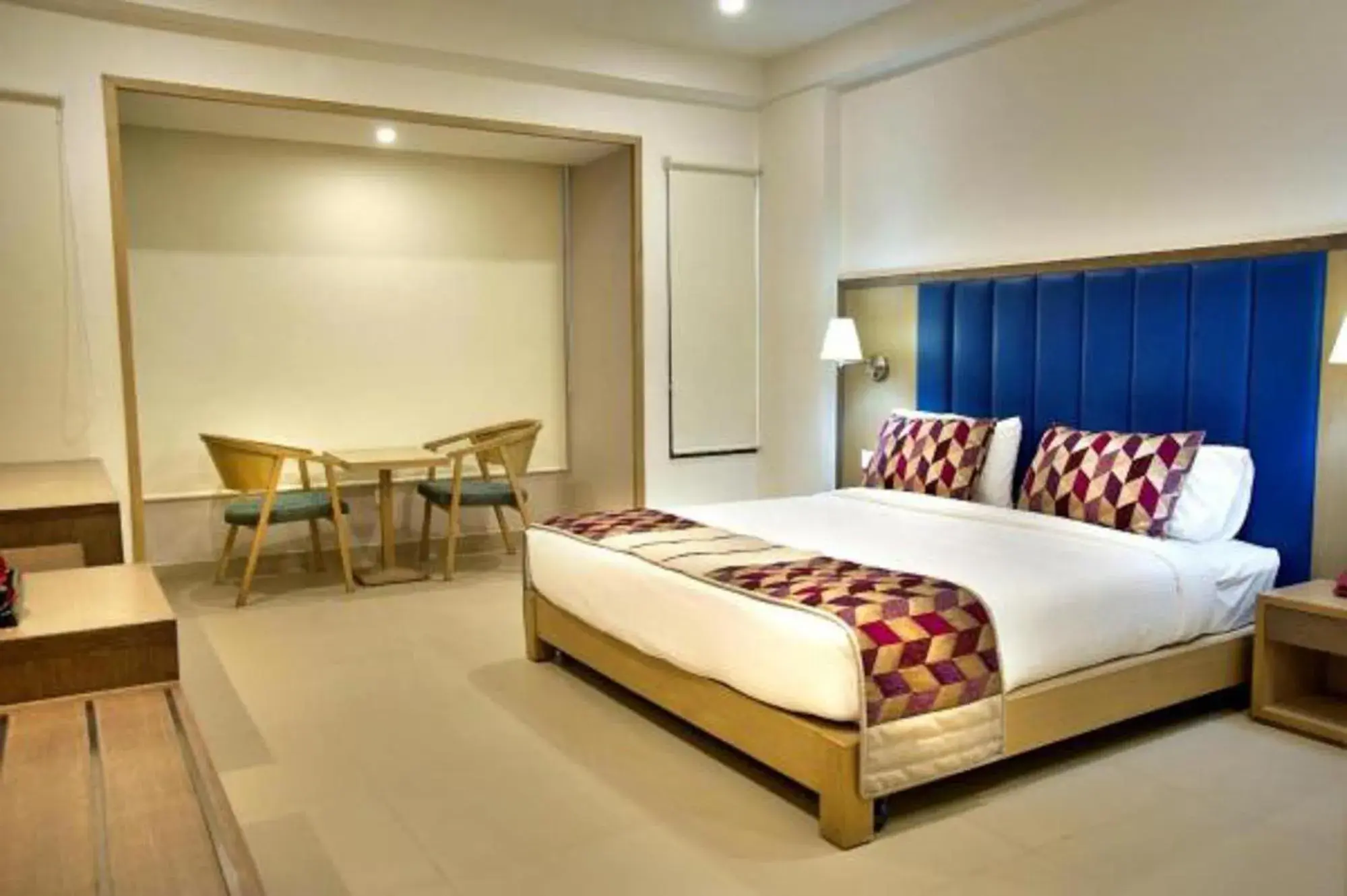 Bedroom, Bed in Purple Cloud Hotel Bedroom, Bed in Purple Cloud Hotel