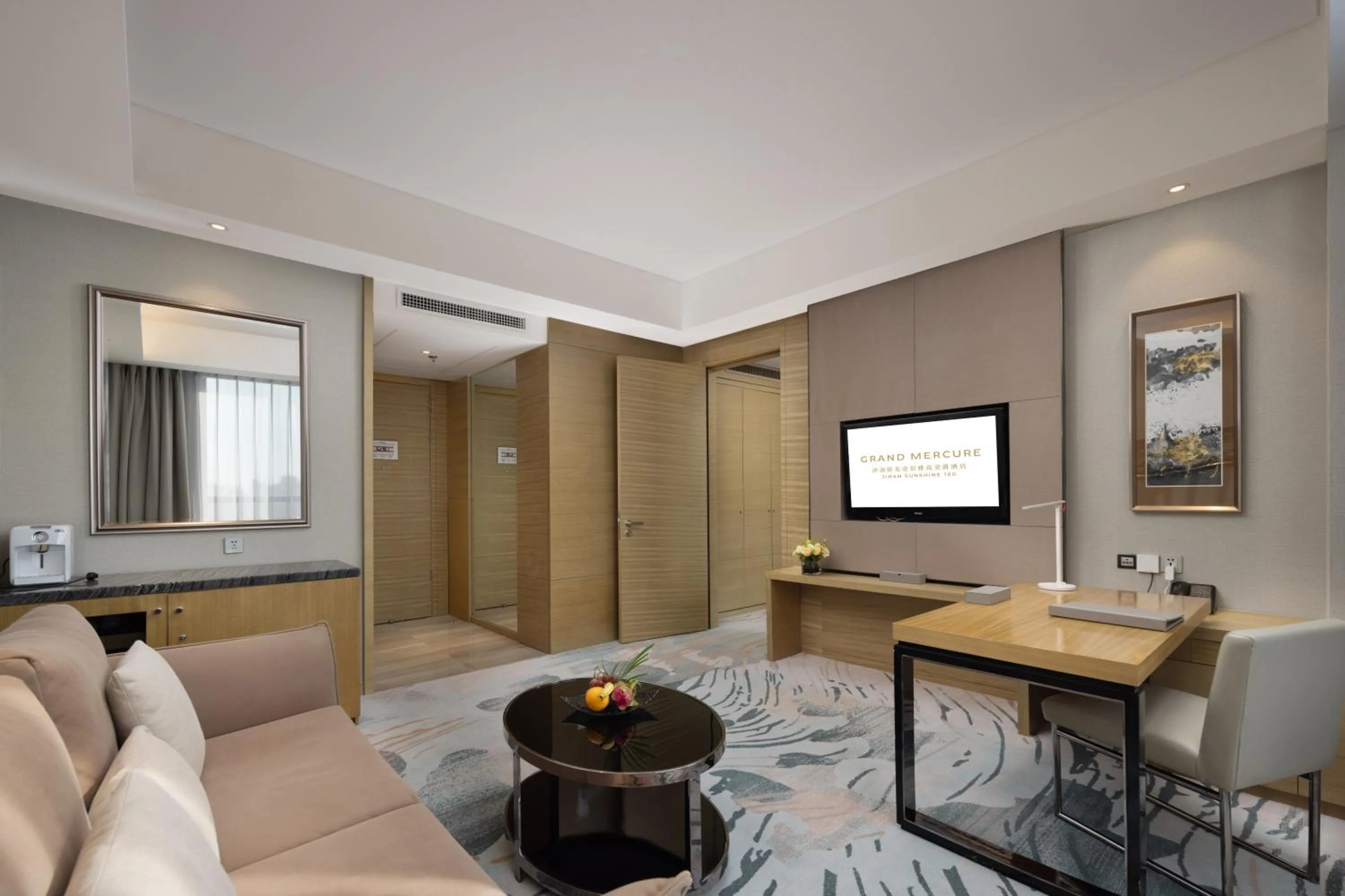 Living room in Grand Mercure Jinan Sunshine