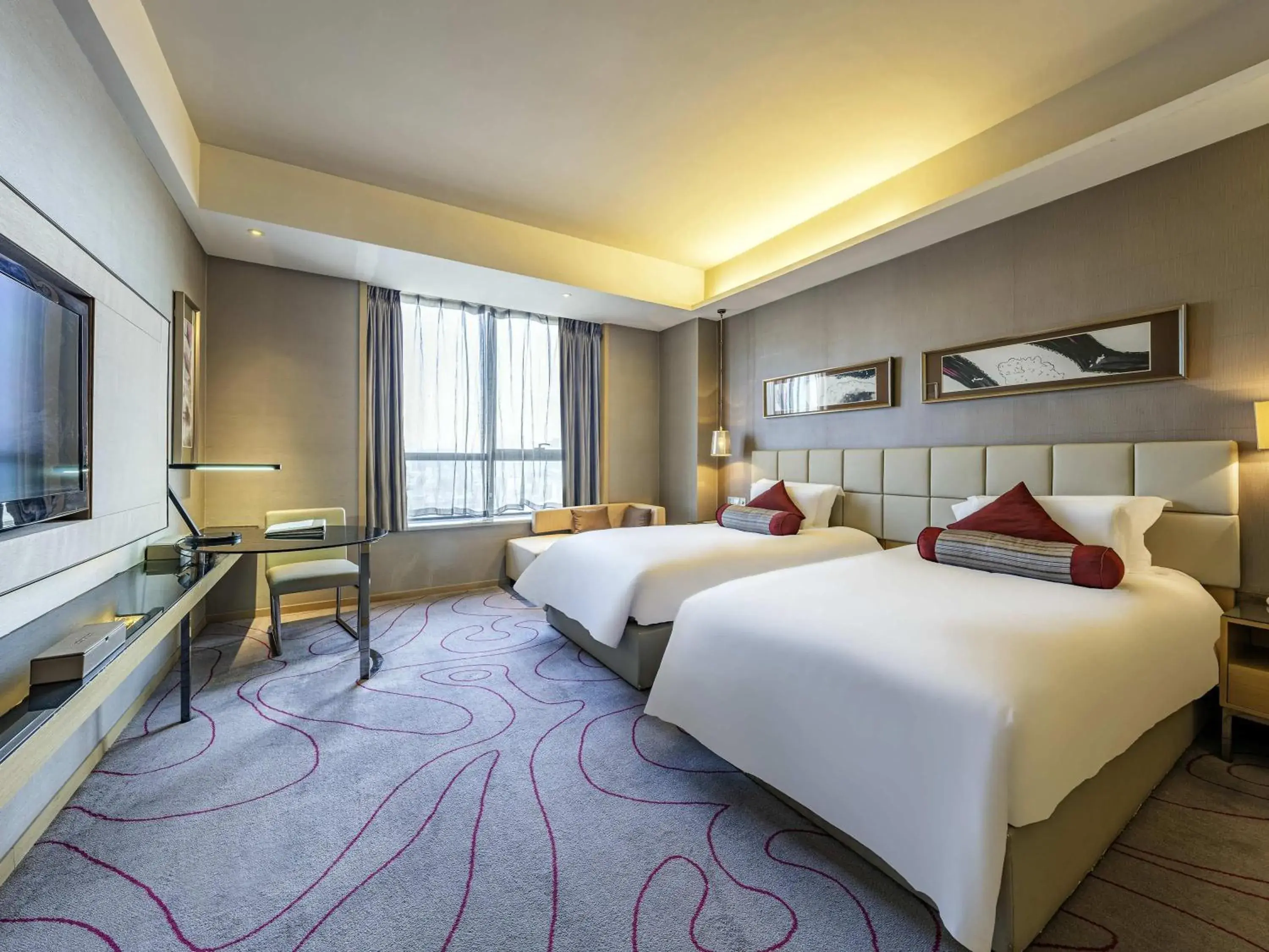 Superior Twin Room in Grand Mercure Jinan Sunshine Superior Twin Room in Grand Mercure Jinan Sunshine