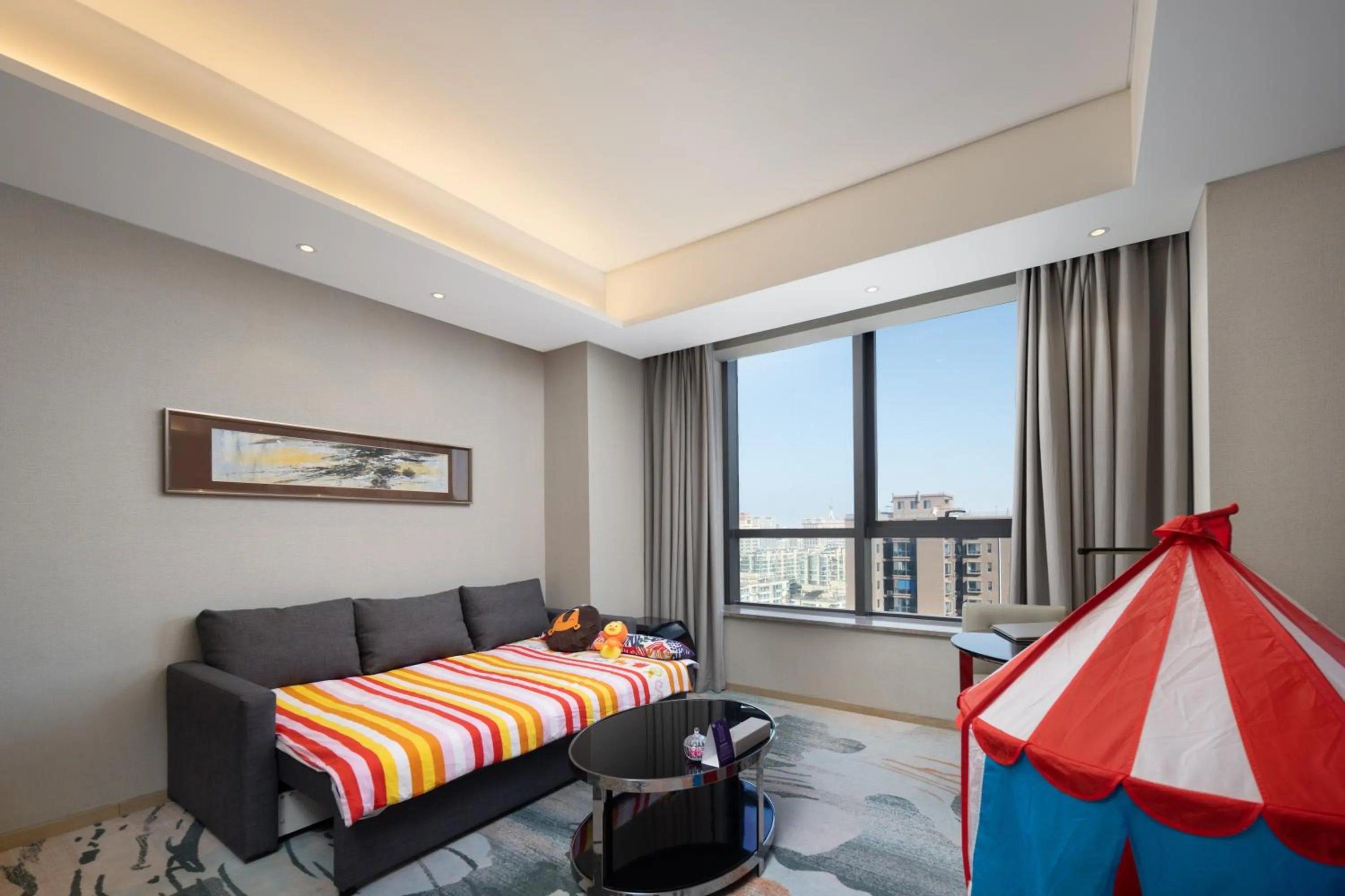 Bed in Grand Mercure Jinan Sunshine