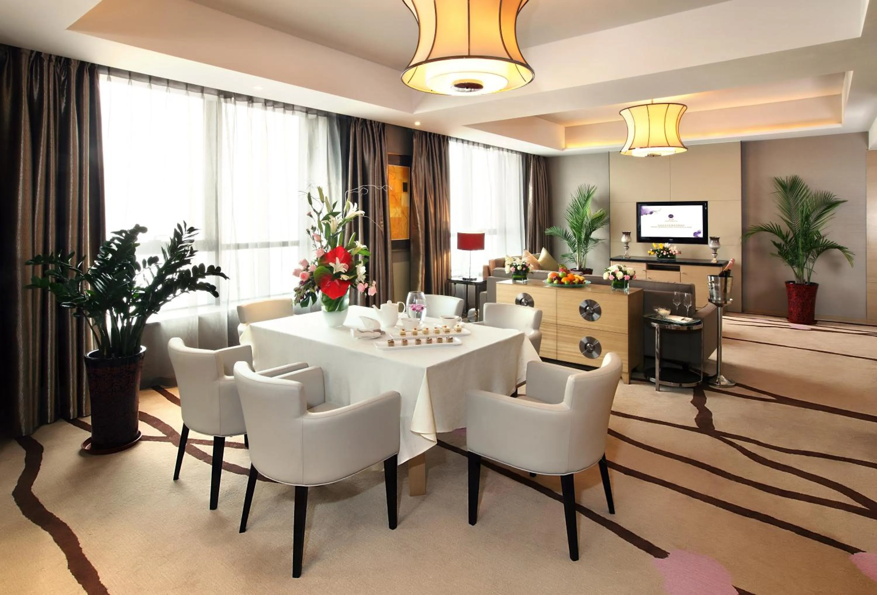 Living room in Grand Mercure Jinan Sunshine