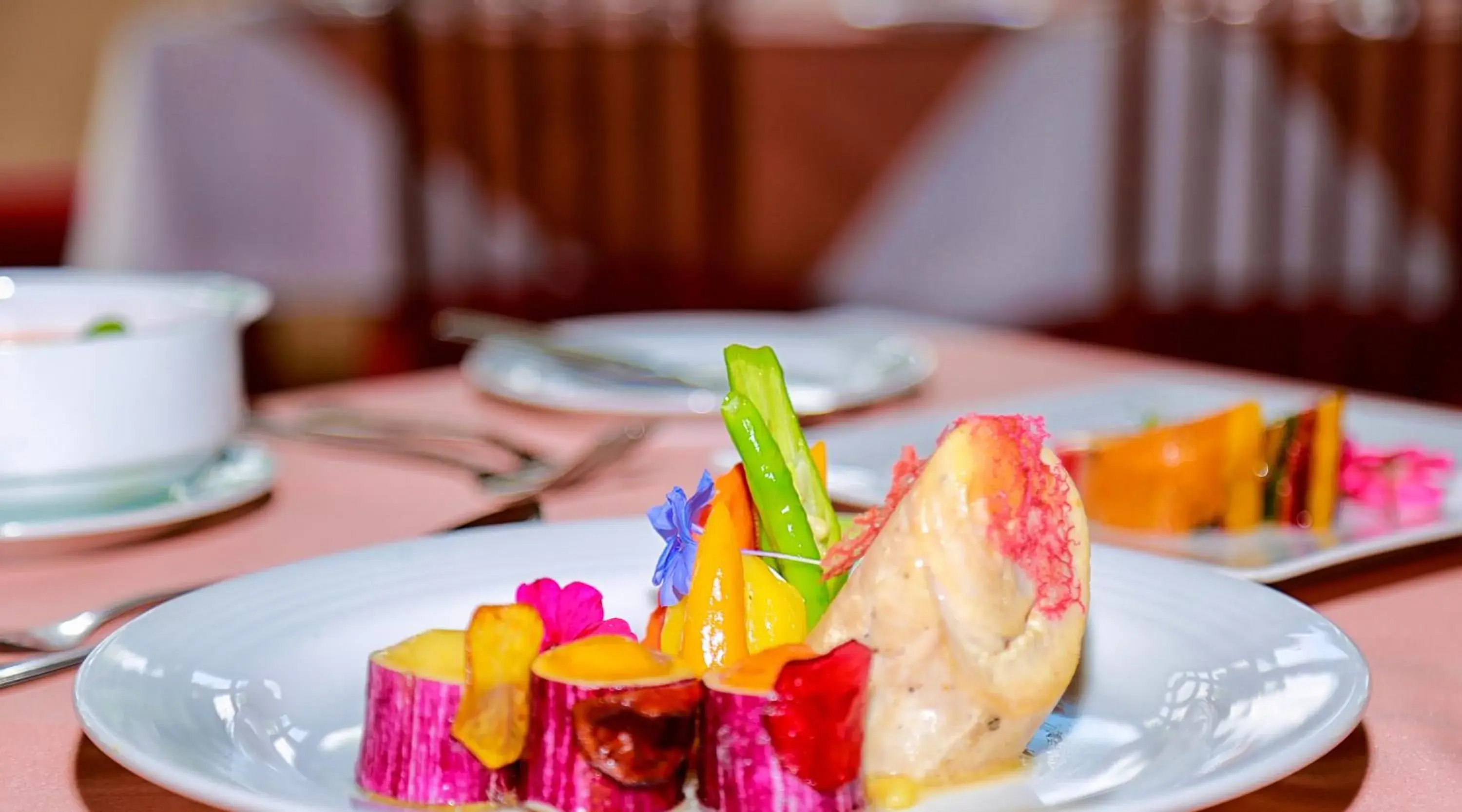 Food close-up in Oak Ray Serene Garden Hotel Food close-up in Oak Ray Serene Garden Hotel