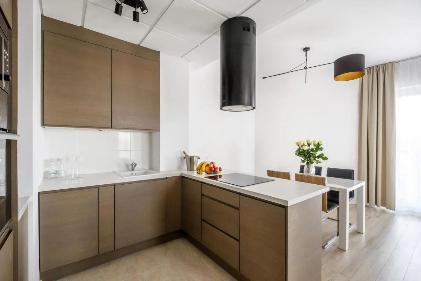 Kitchen or kitchenette in Varsovia Apartamenty Kasprzaka