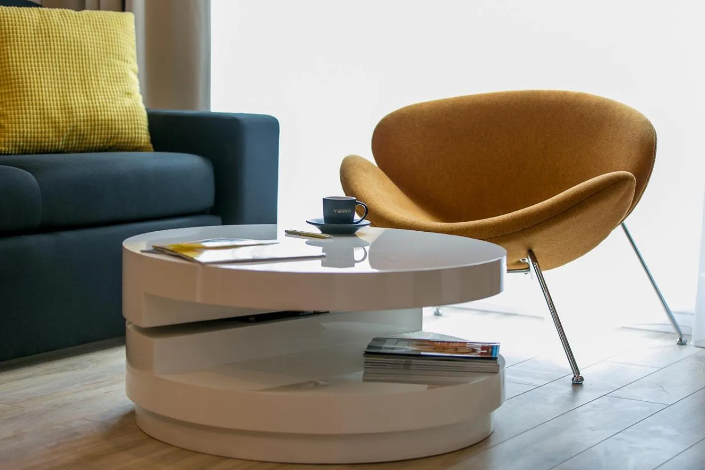 Living room in Varsovia Apartamenty Kasprzaka