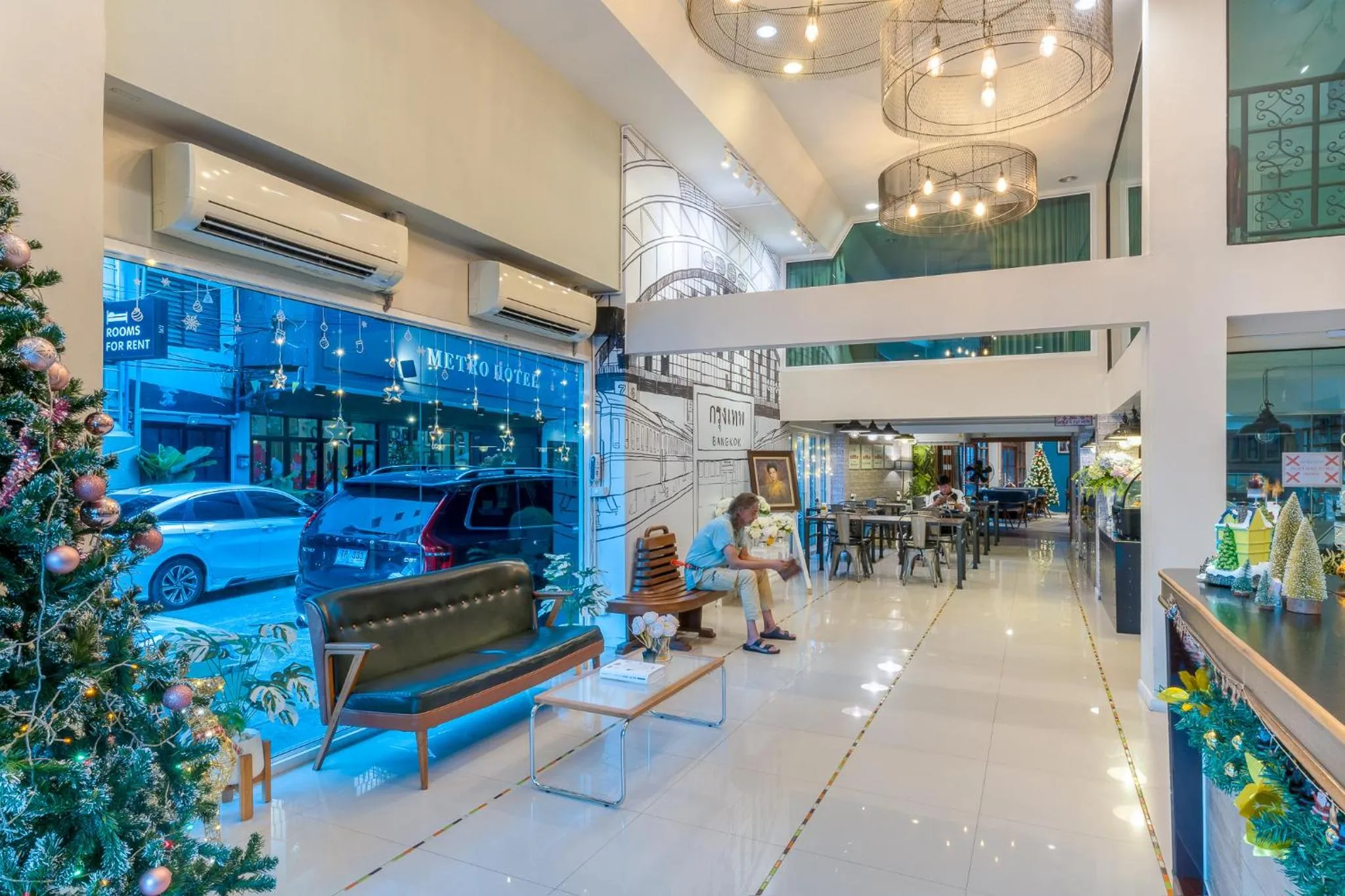 Lobby or reception in At Hua Lamphong Hotel