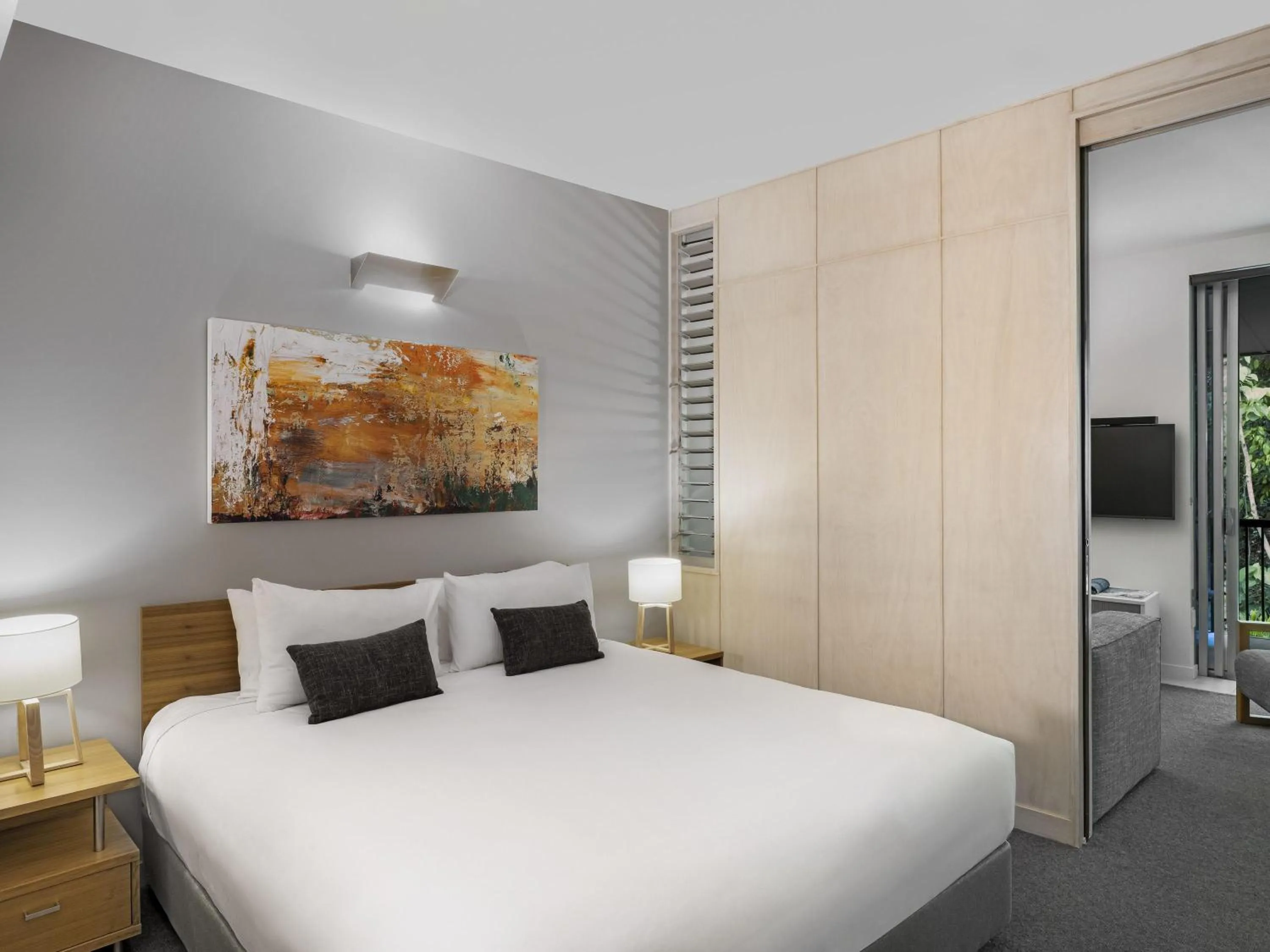 Bedroom, Bed in Peppers Noosa Resort and Villas