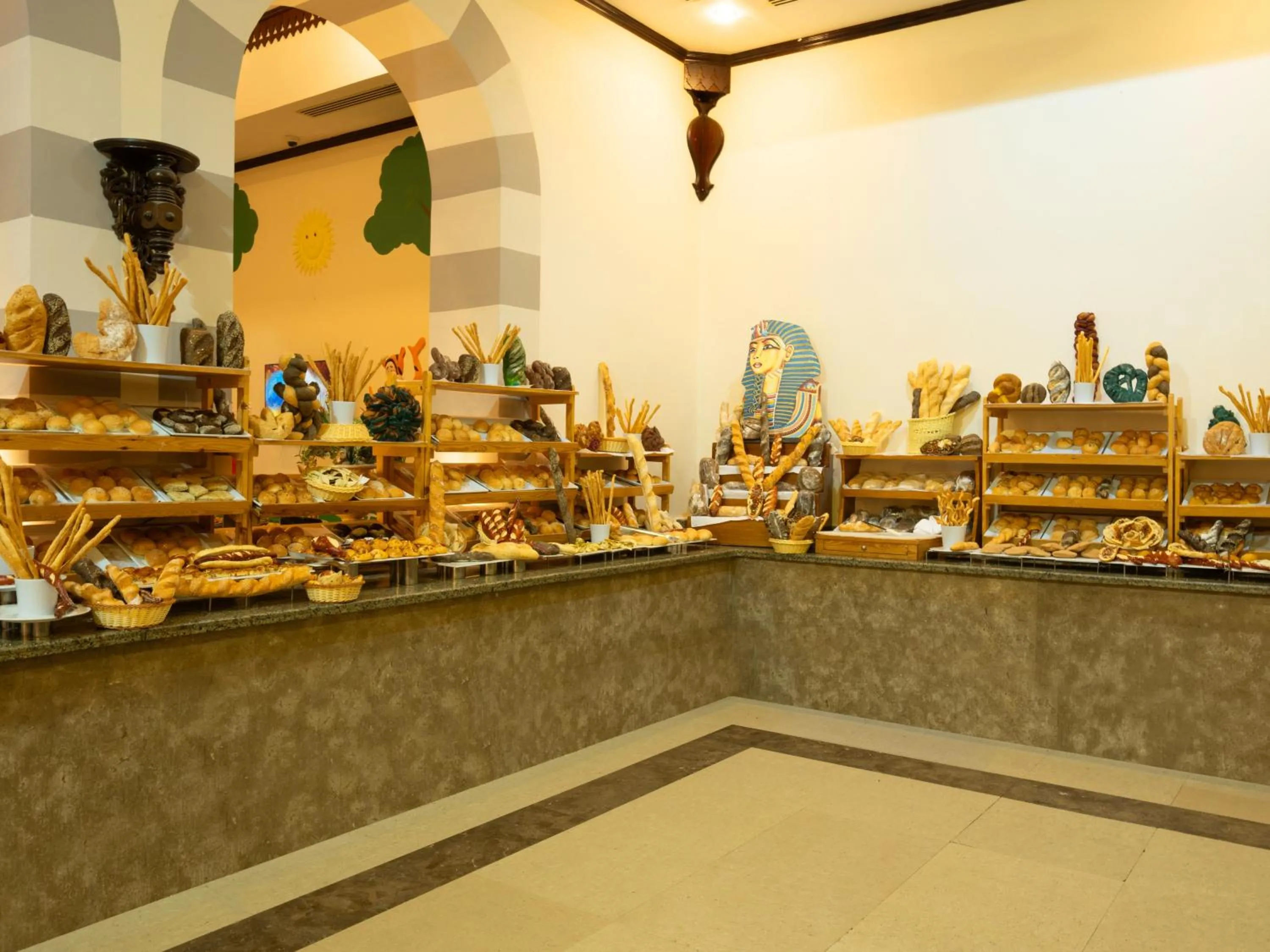 Buffet breakfast in Stella Beach Resort & Spa, Makadi Bay