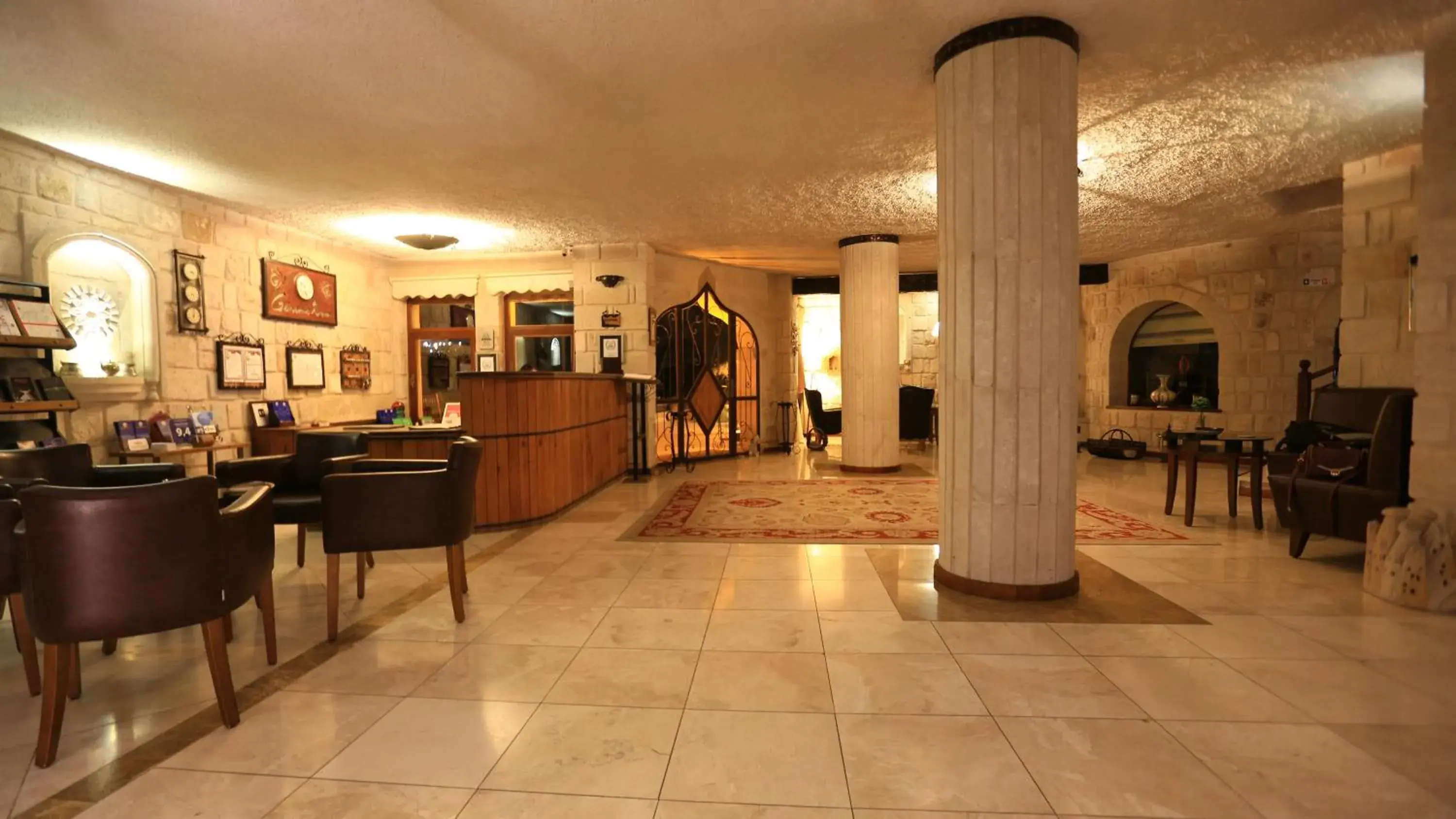 Lobby or reception in Goreme Inn Hotel Only Adult Lobby or reception in Goreme Inn Hotel Only Adult