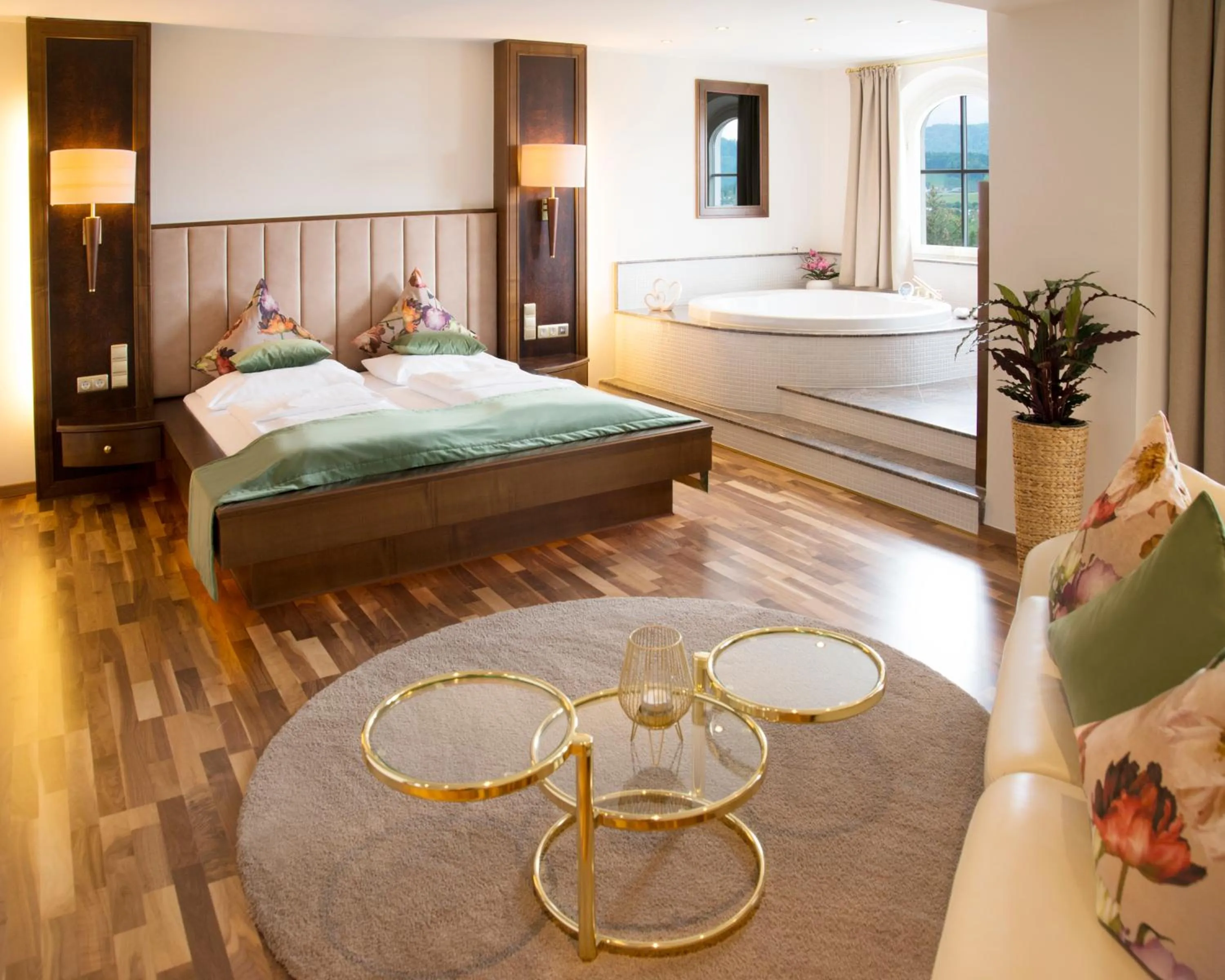 Bed in Hotel Restaurant Häupl