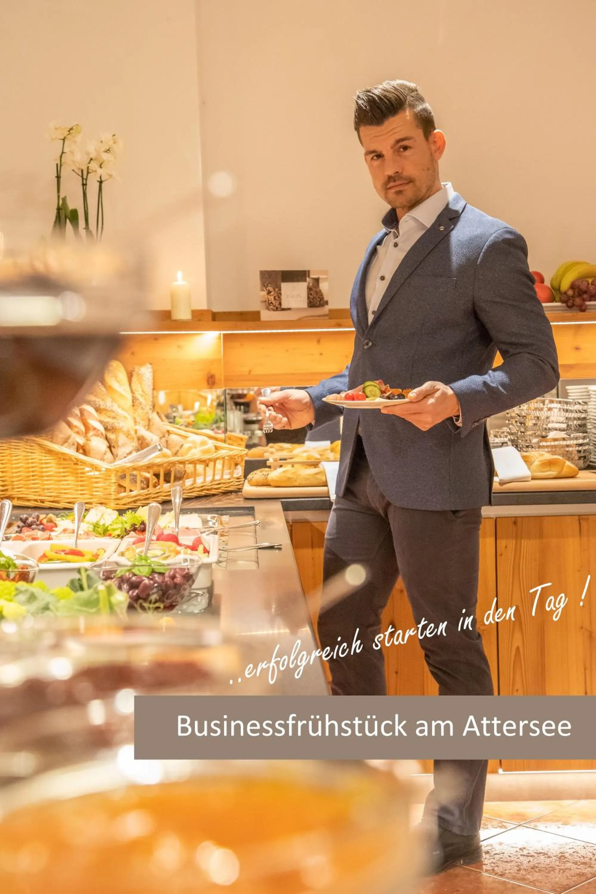 Breakfast in Hotel Restaurant Häupl