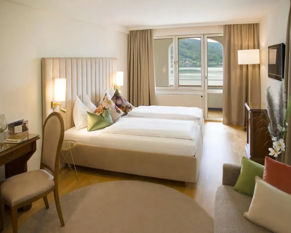 Bed in Hotel Restaurant Häupl