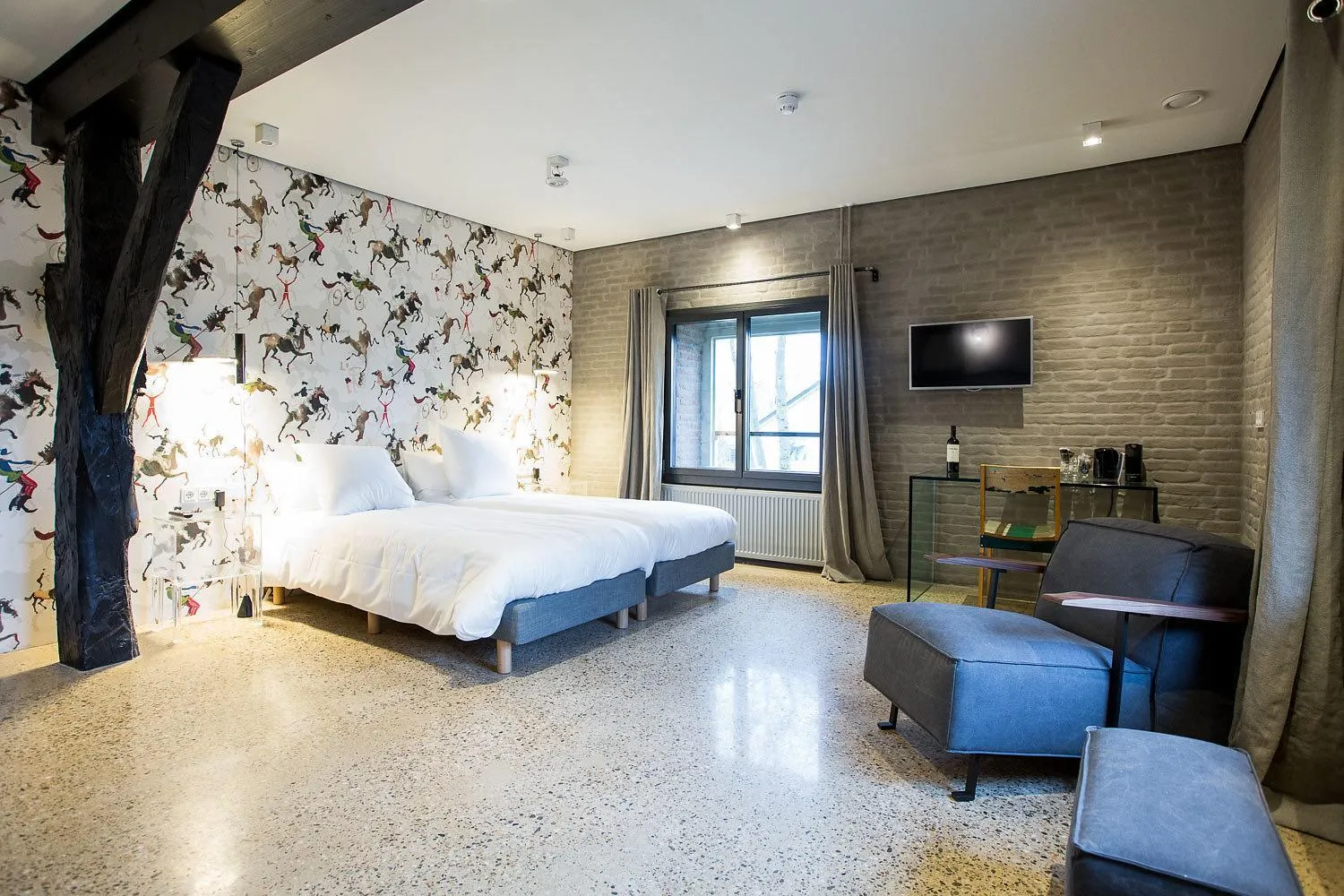 Photo of the whole room, Bed in Hotel Napoleonschuur