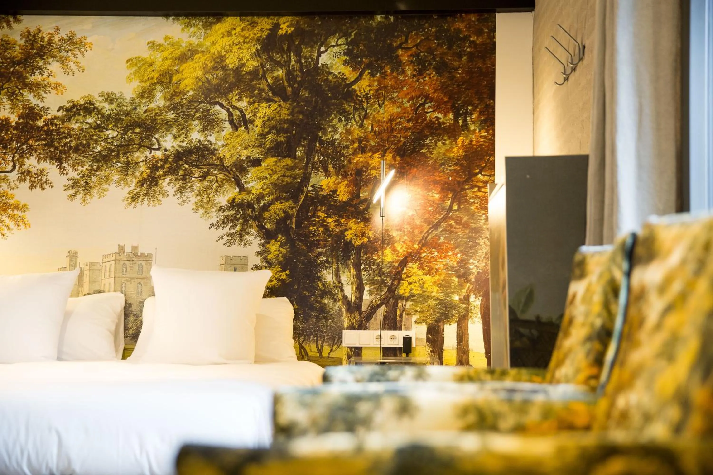 Bed in Hotel Napoleonschuur