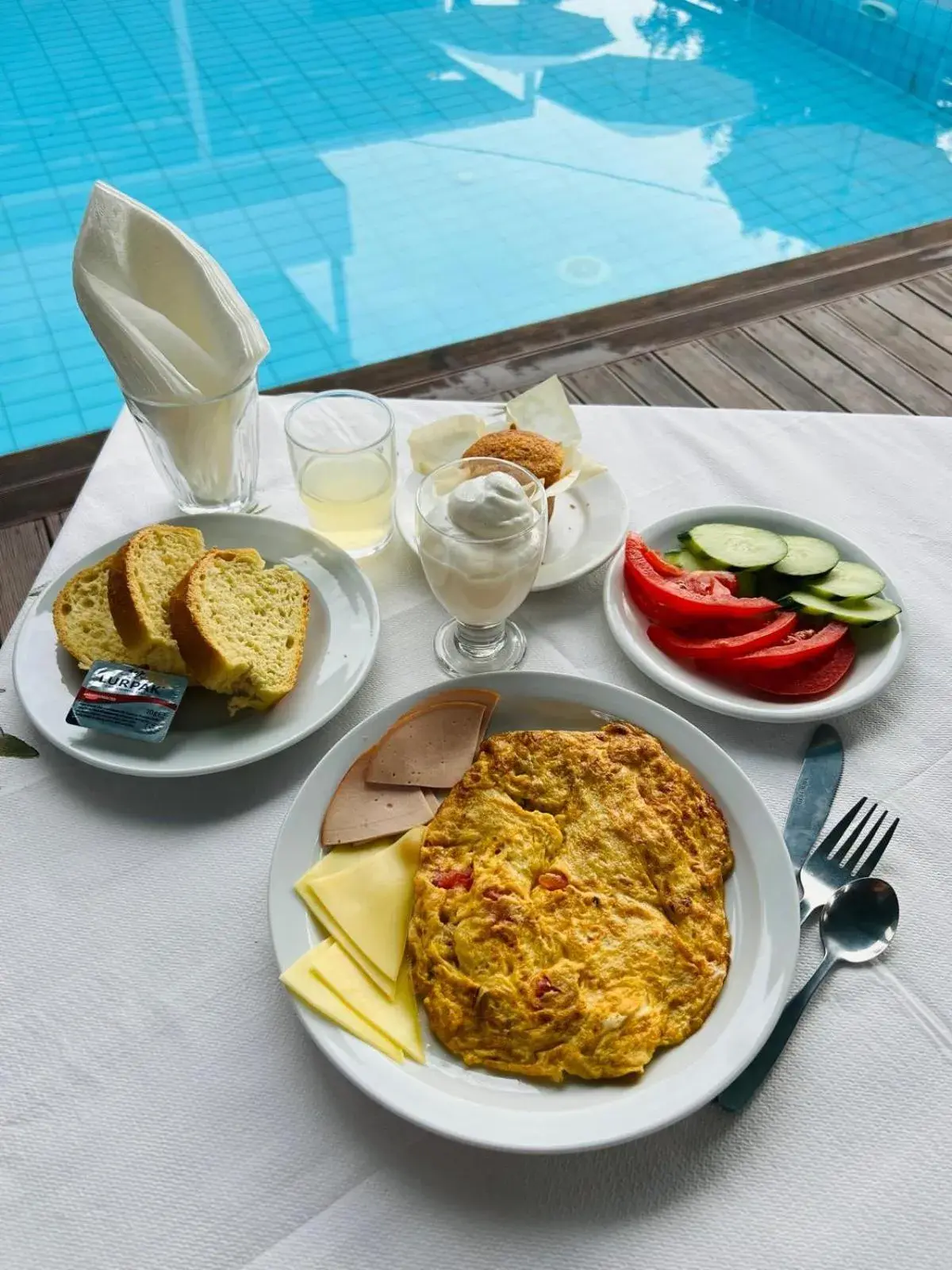 Breakfast in Naiades Almiros Hotel Breakfast in Naiades Almiros Hotel