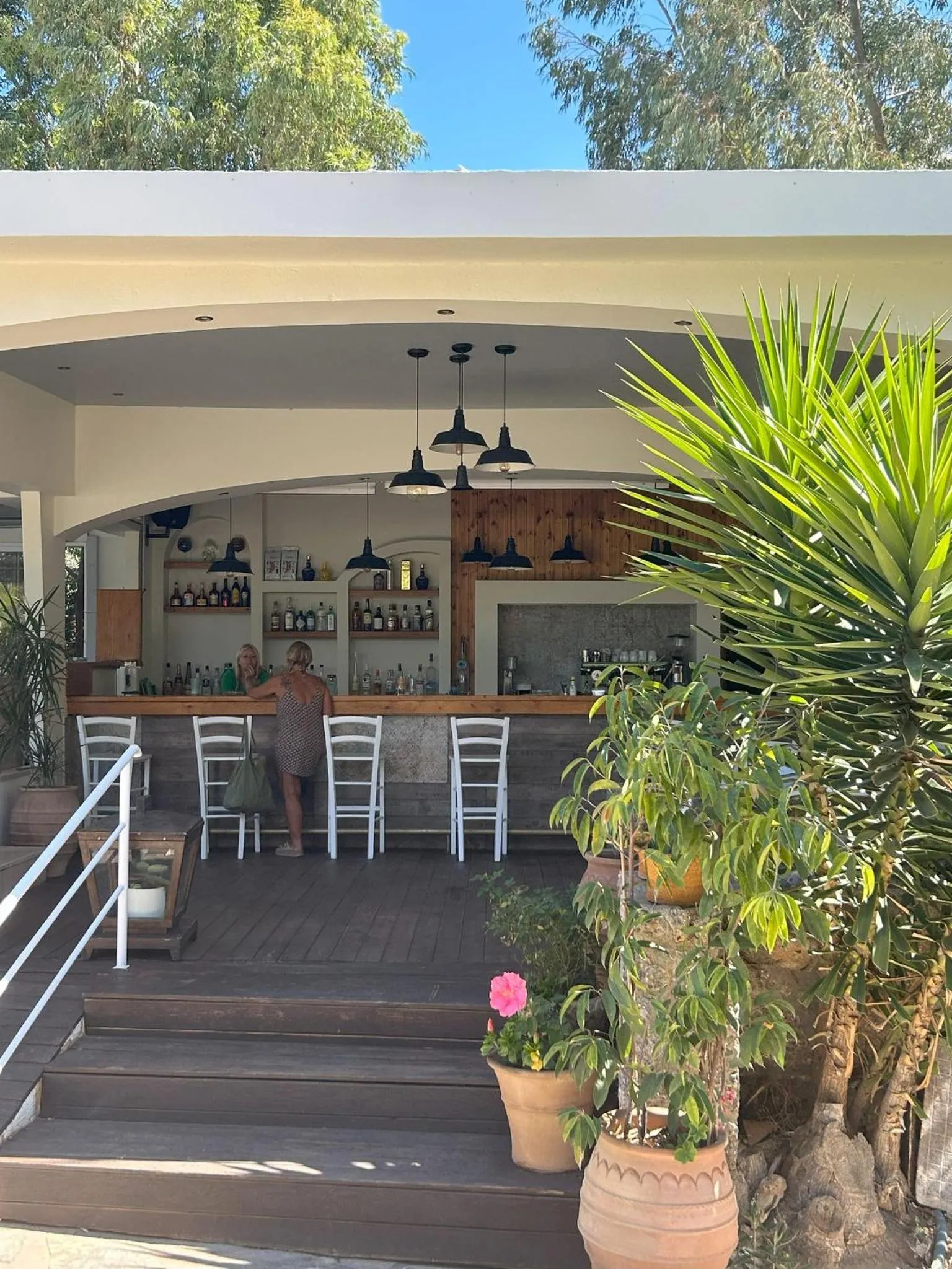 Lounge or bar in Naiades Almiros Hotel