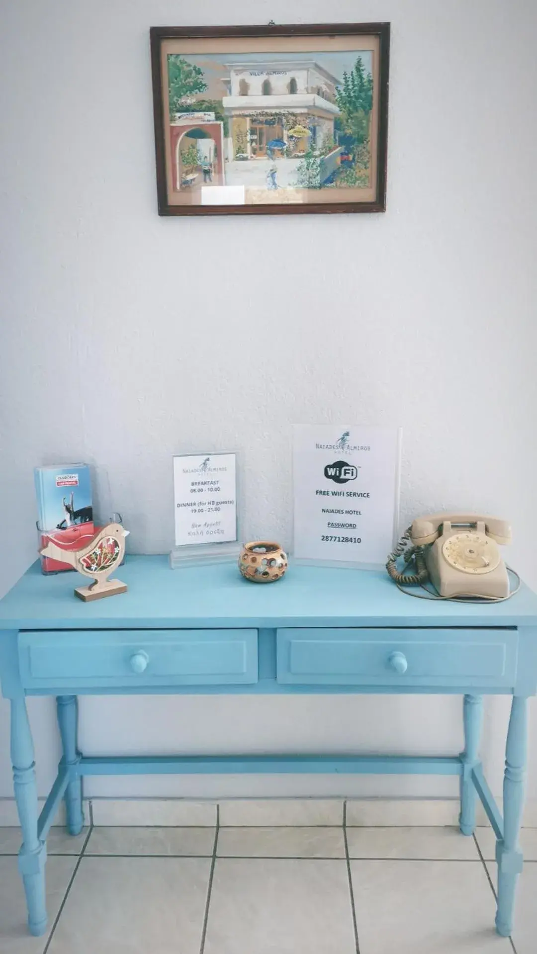 Lobby or reception in Naiades Almiros Hotel Lobby or reception in Naiades Almiros Hotel