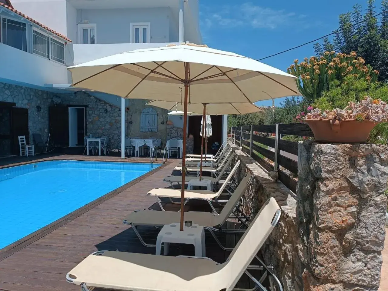 Swimming Pool in Naiades Almiros Hotel Swimming Pool in Naiades Almiros Hotel