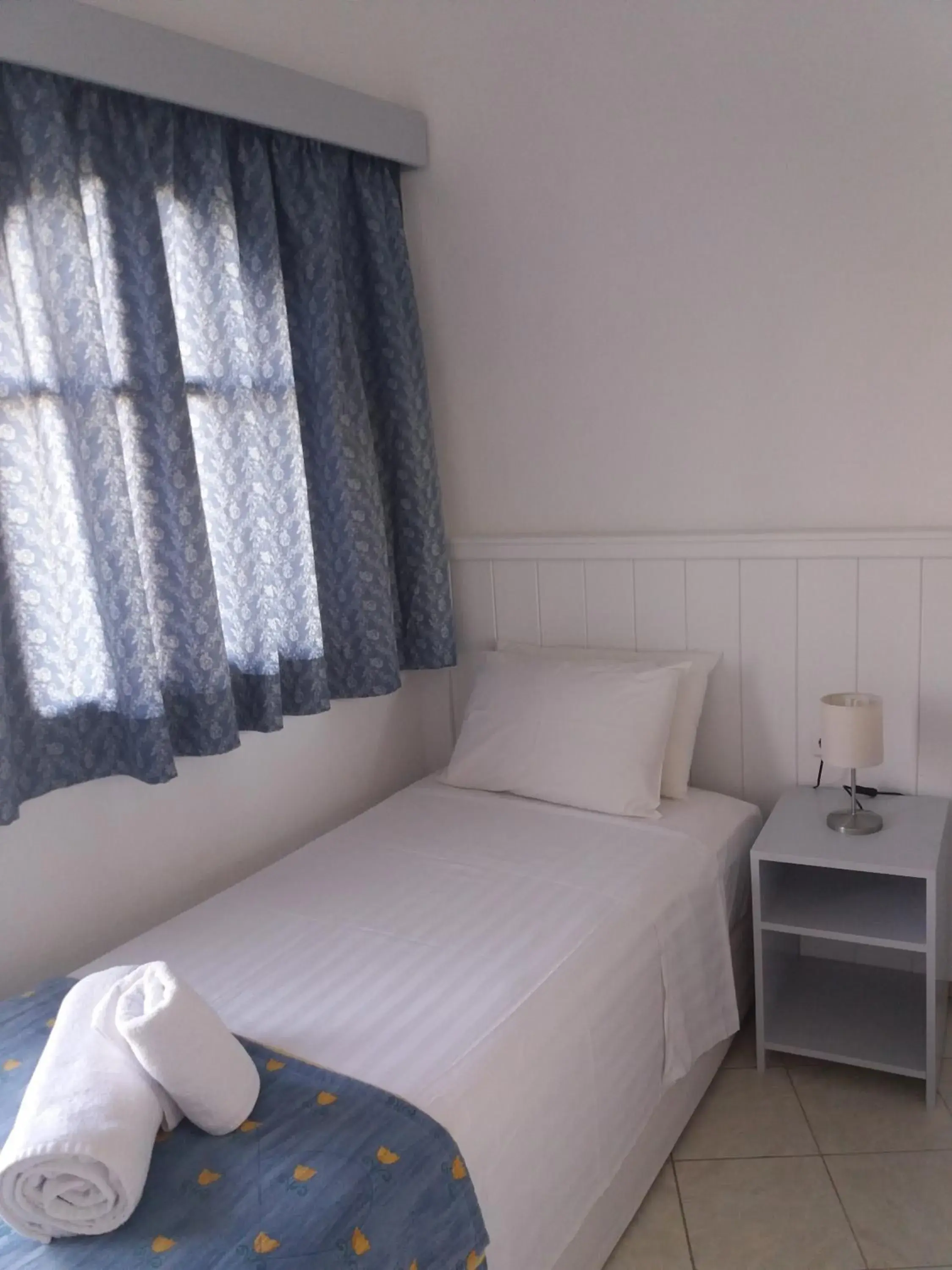 Bed in Naiades Almiros Hotel Bed in Naiades Almiros Hotel