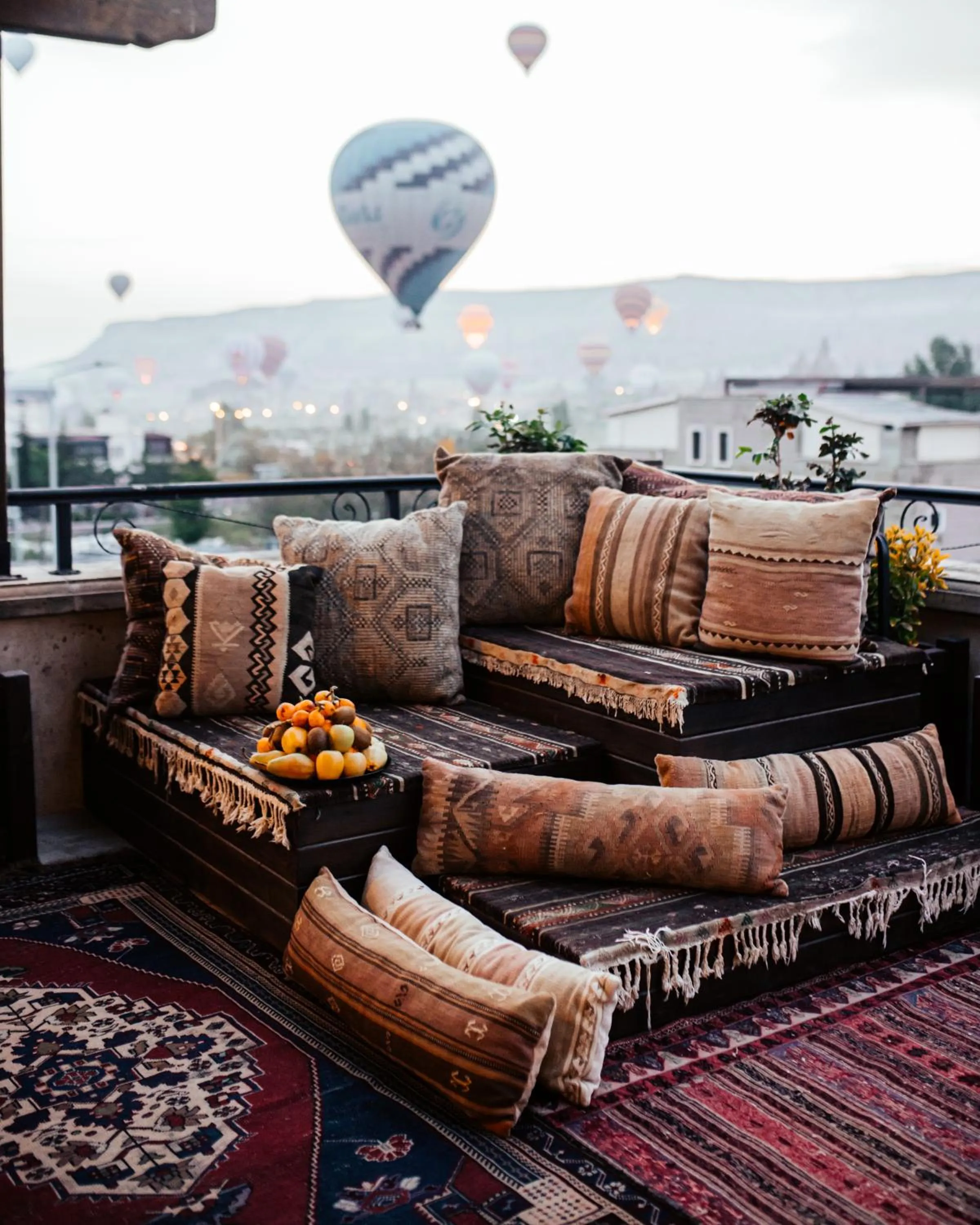 Balcony/Terrace in Royal Stone Houses - Goreme