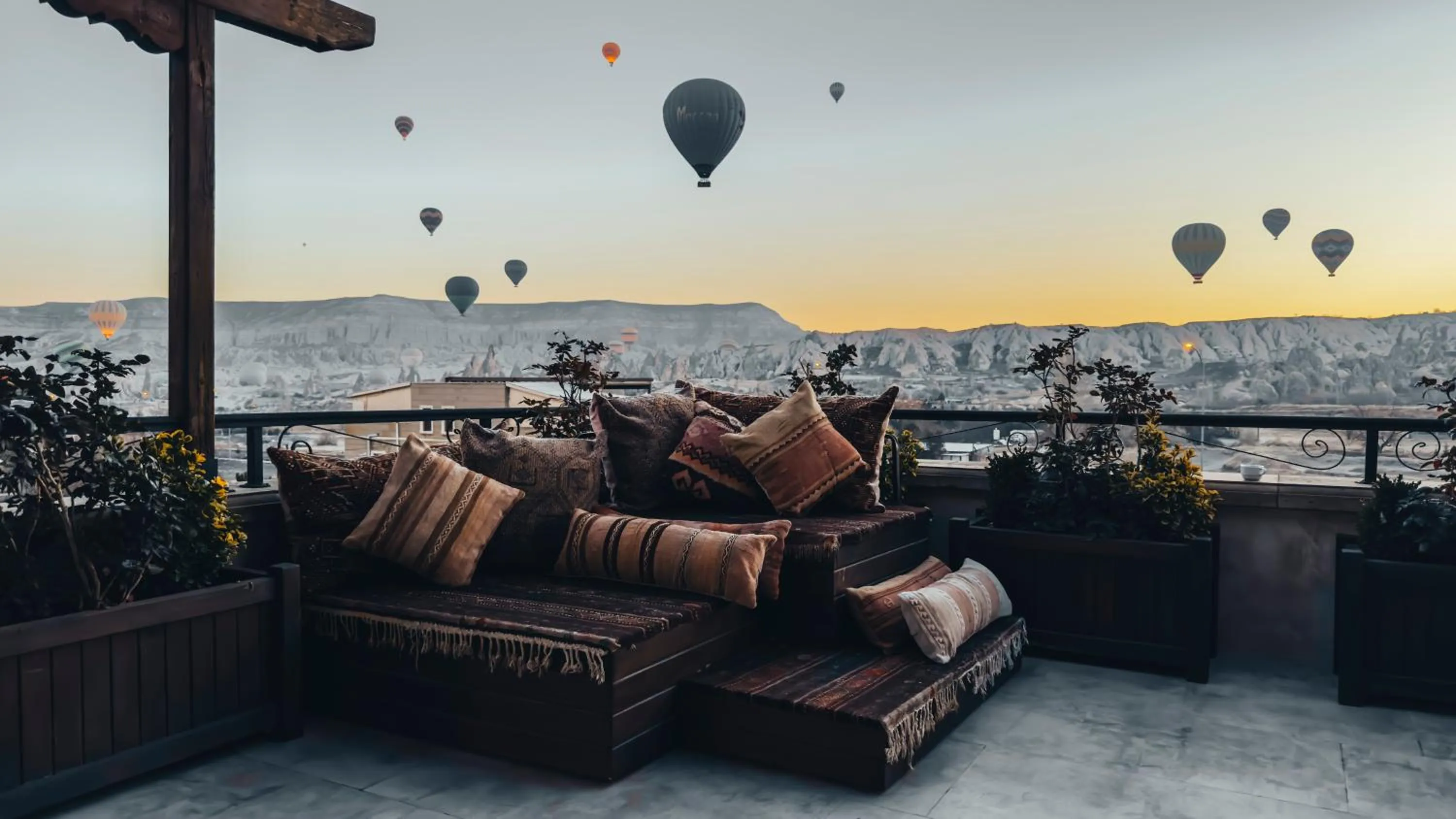 Balcony/Terrace in Royal Stone Houses - Goreme